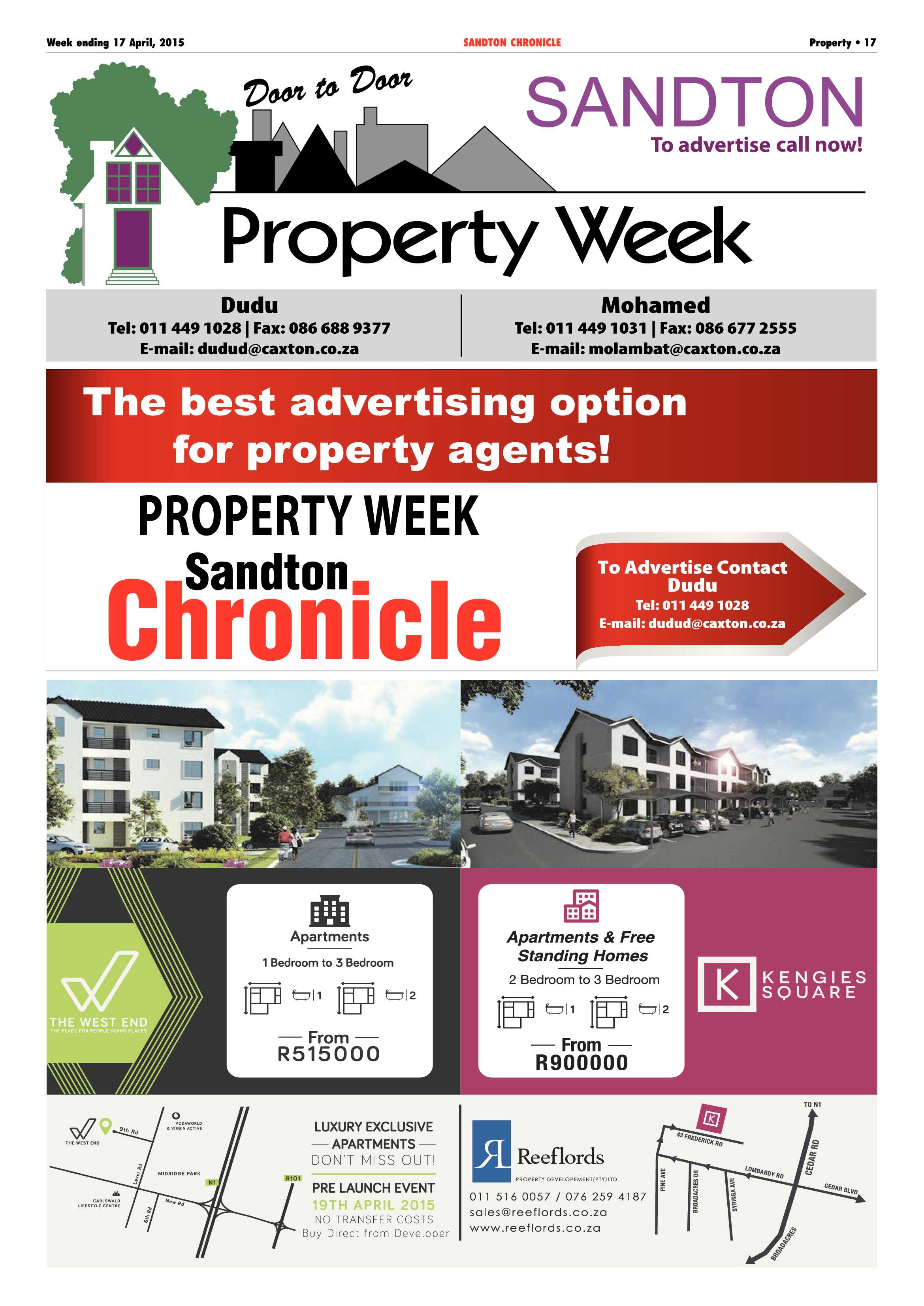 Sandton Chronicle 17 April 2015 page 17