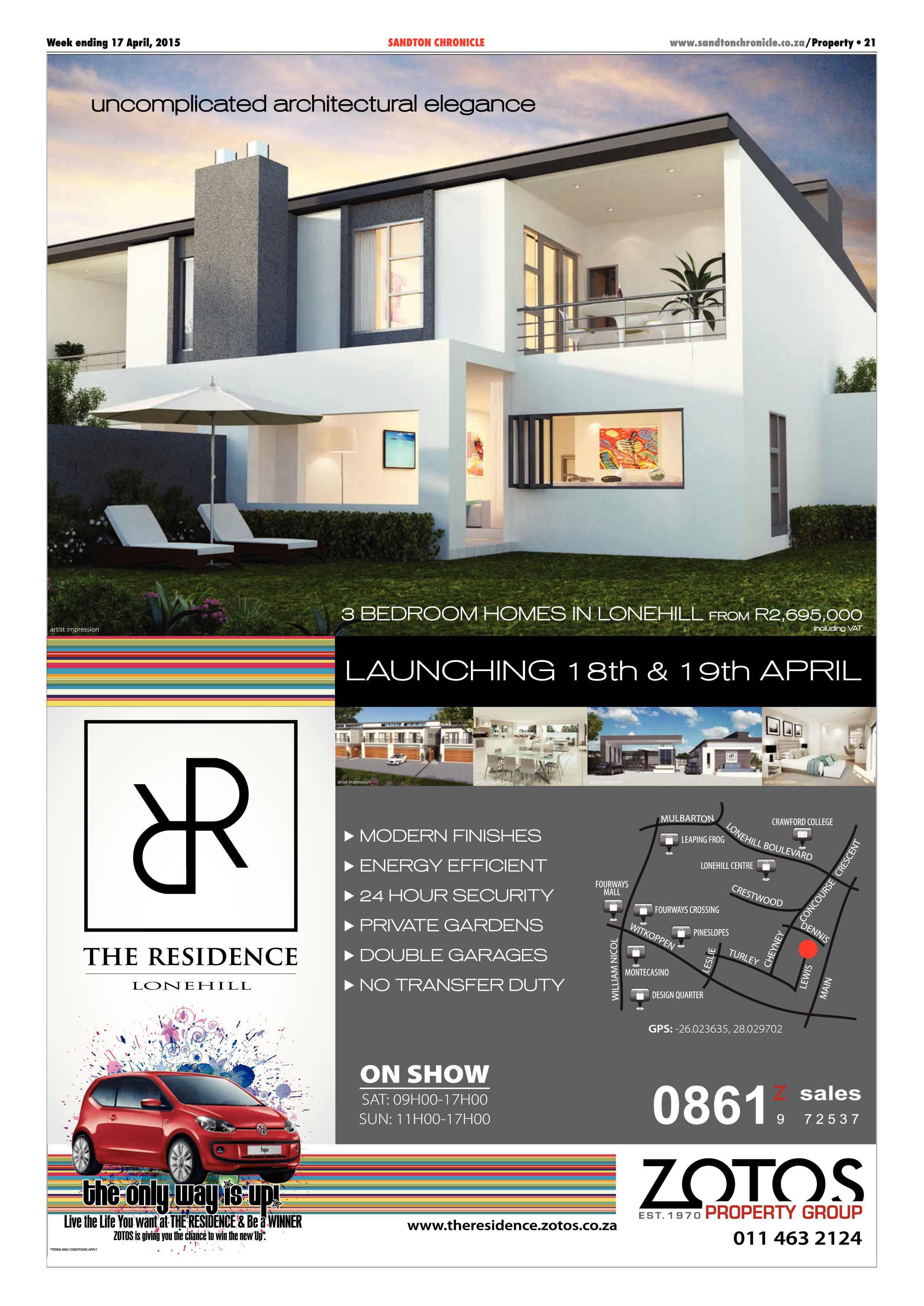 Sandton Chronicle 17 April 2015 page 21