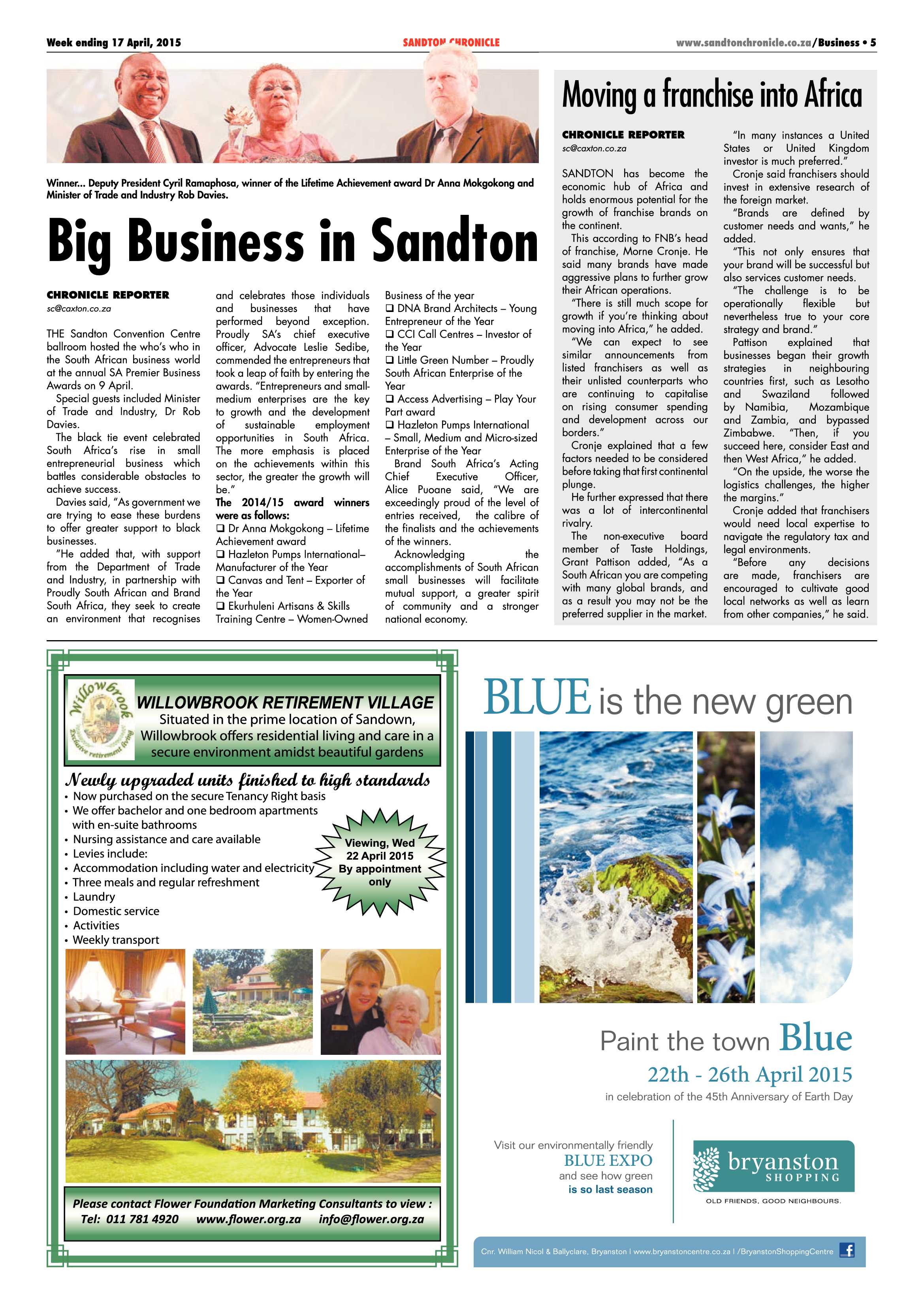Sandton Chronicle 17 April 2015 page 5