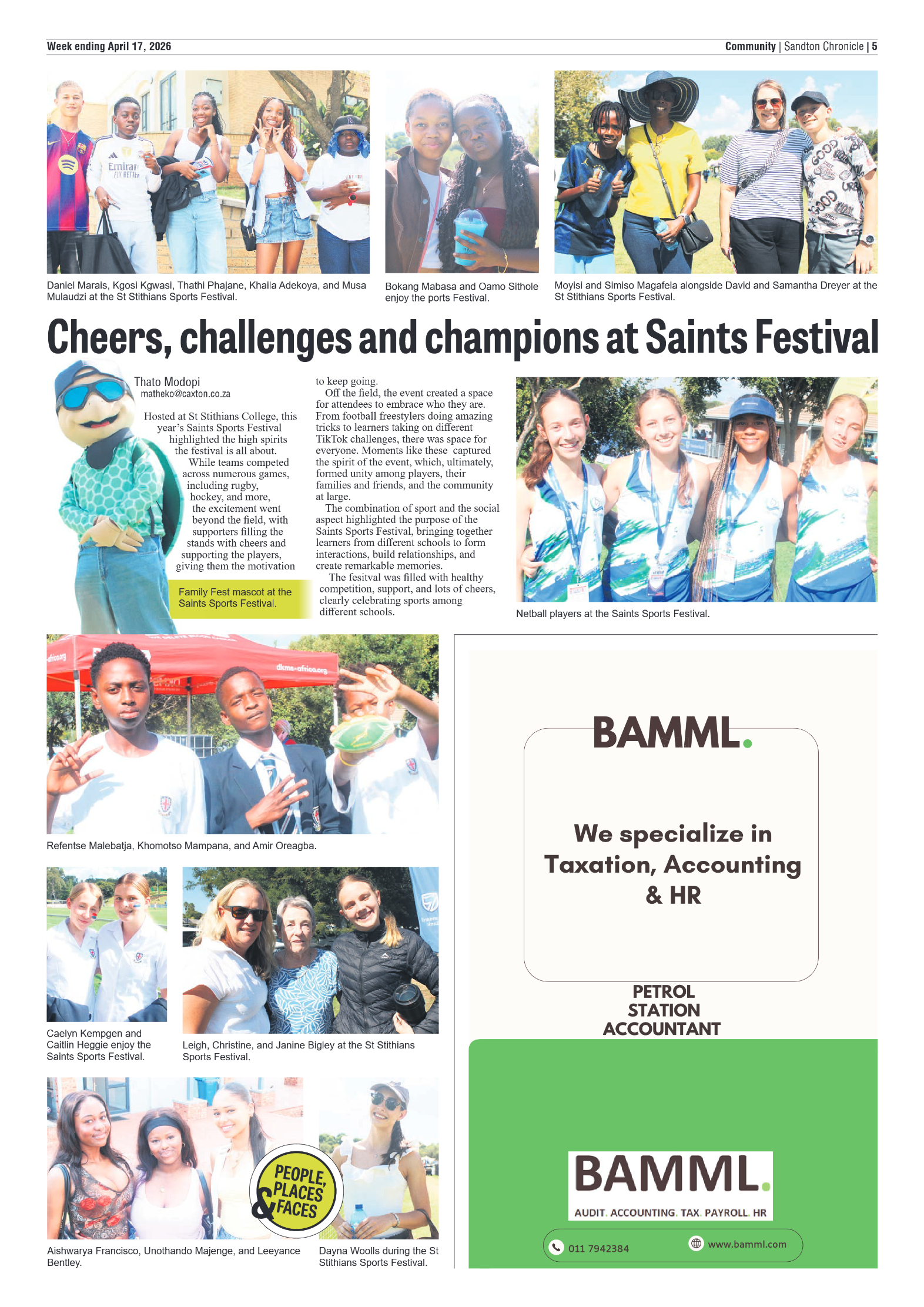 Sandton Chronicle 17 April 2026 page 5
