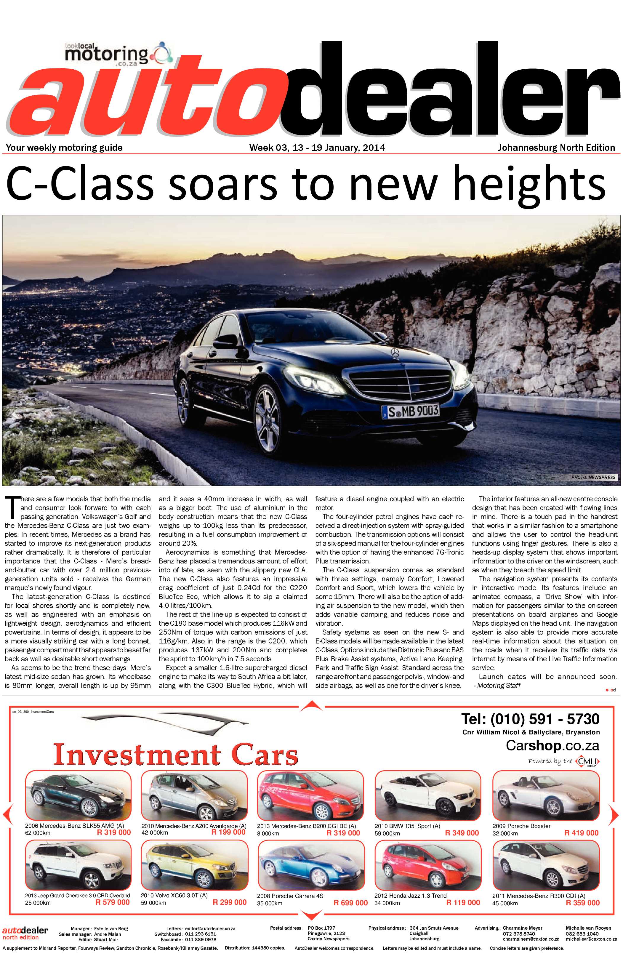 Sandton Chronicle 17 January 2014 page 13