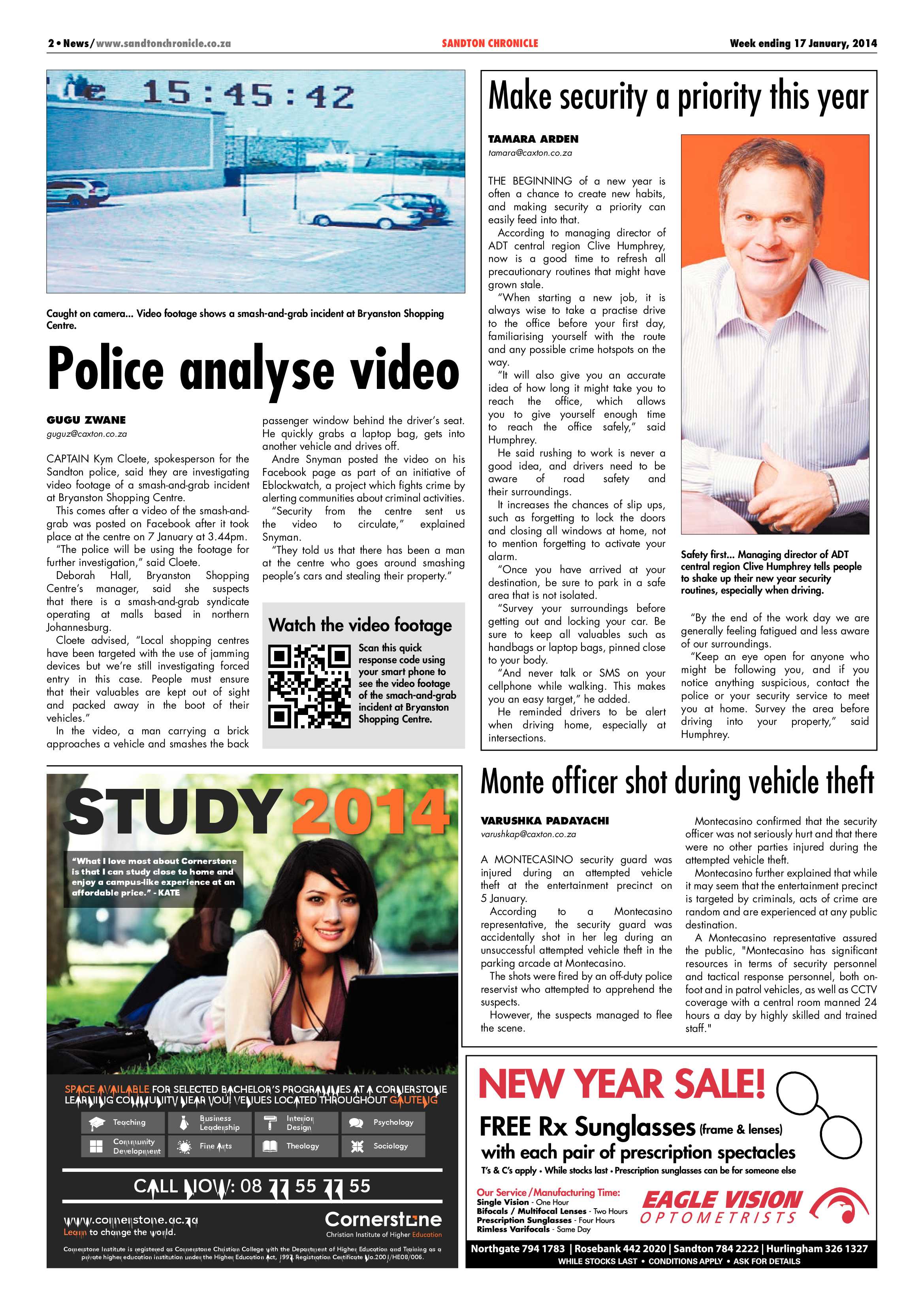 Sandton Chronicle 17 January 2014 page 2