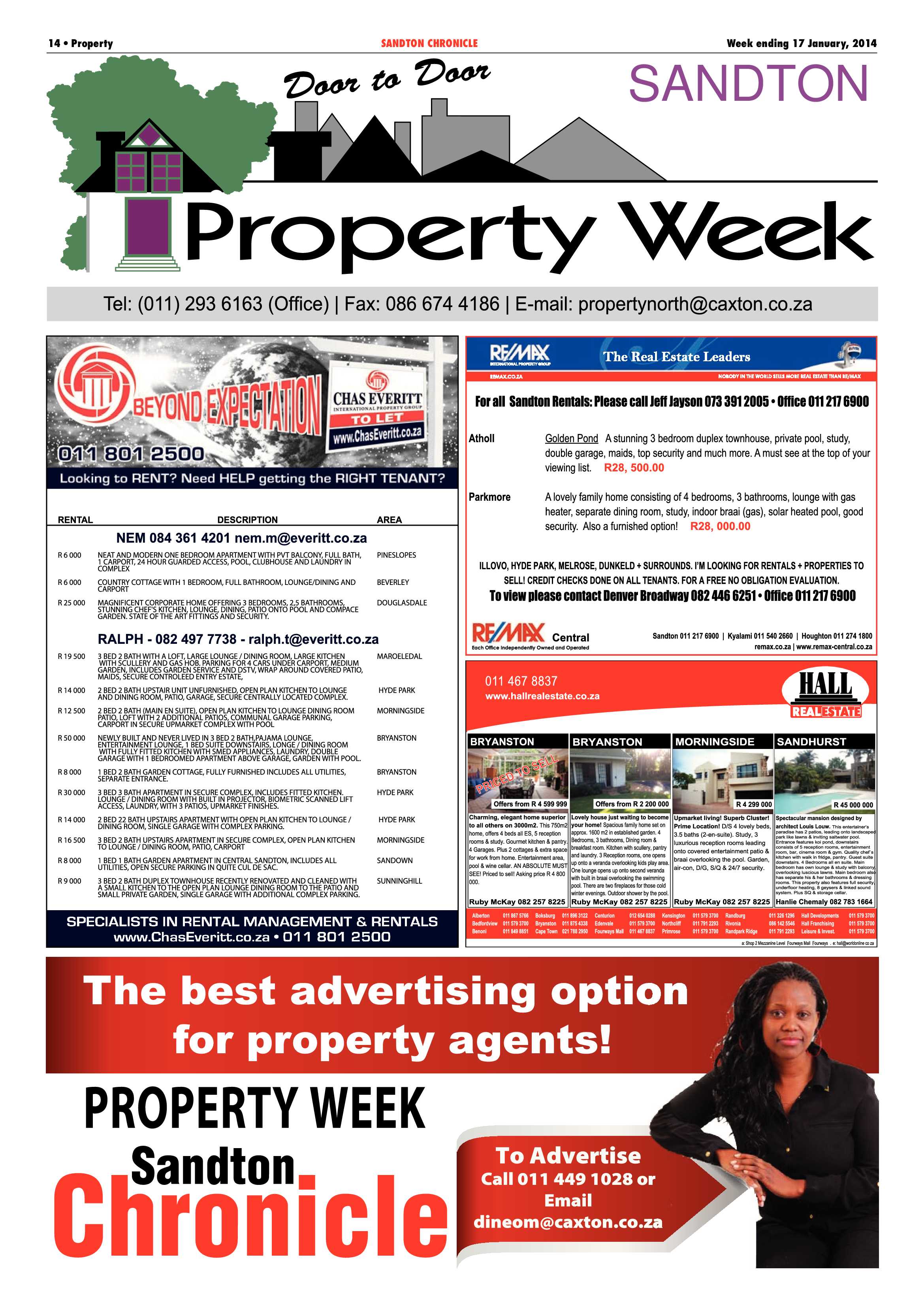 Sandton Chronicle 17 January 2014 page 22