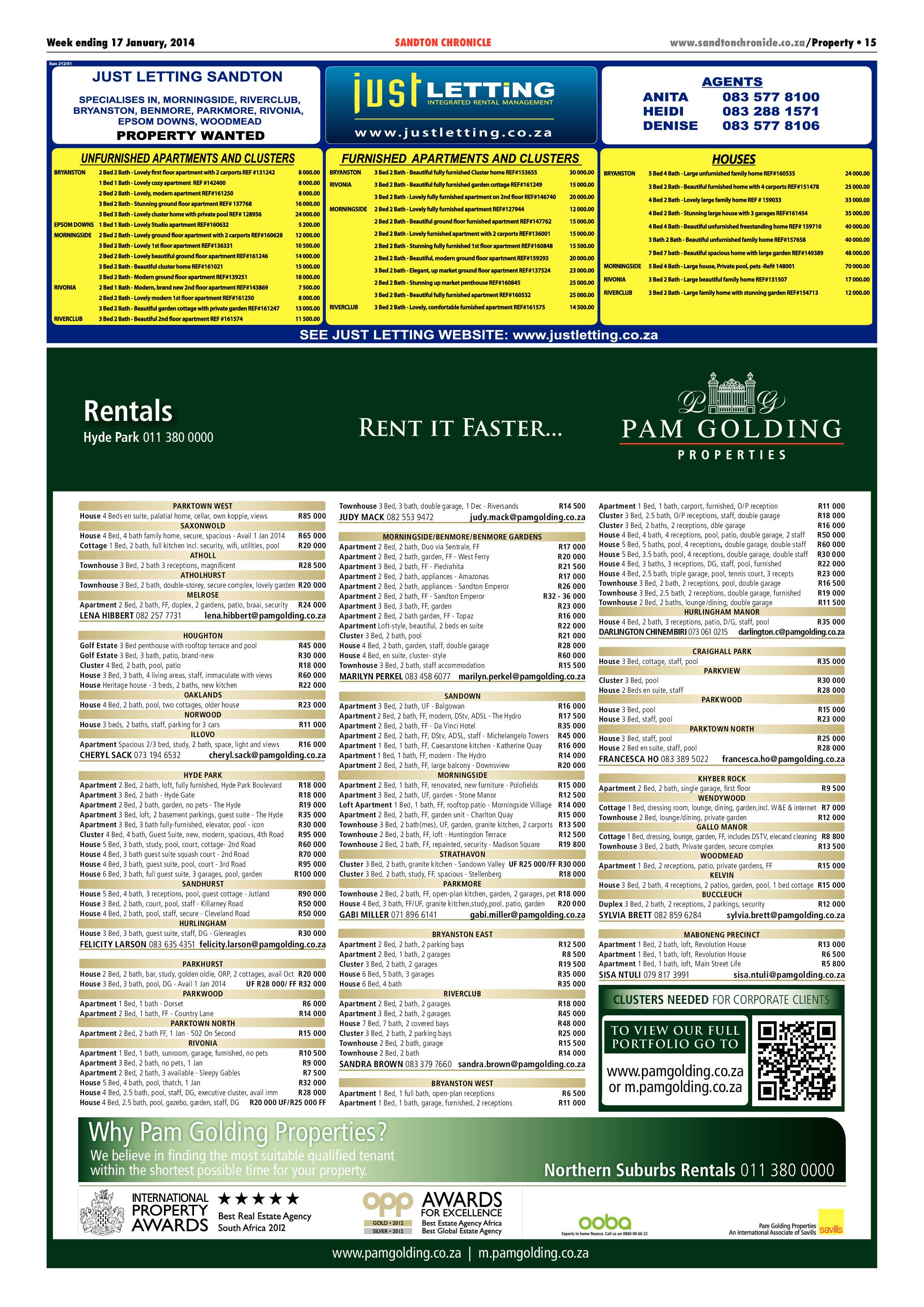 Sandton Chronicle 17 January 2014 page 23