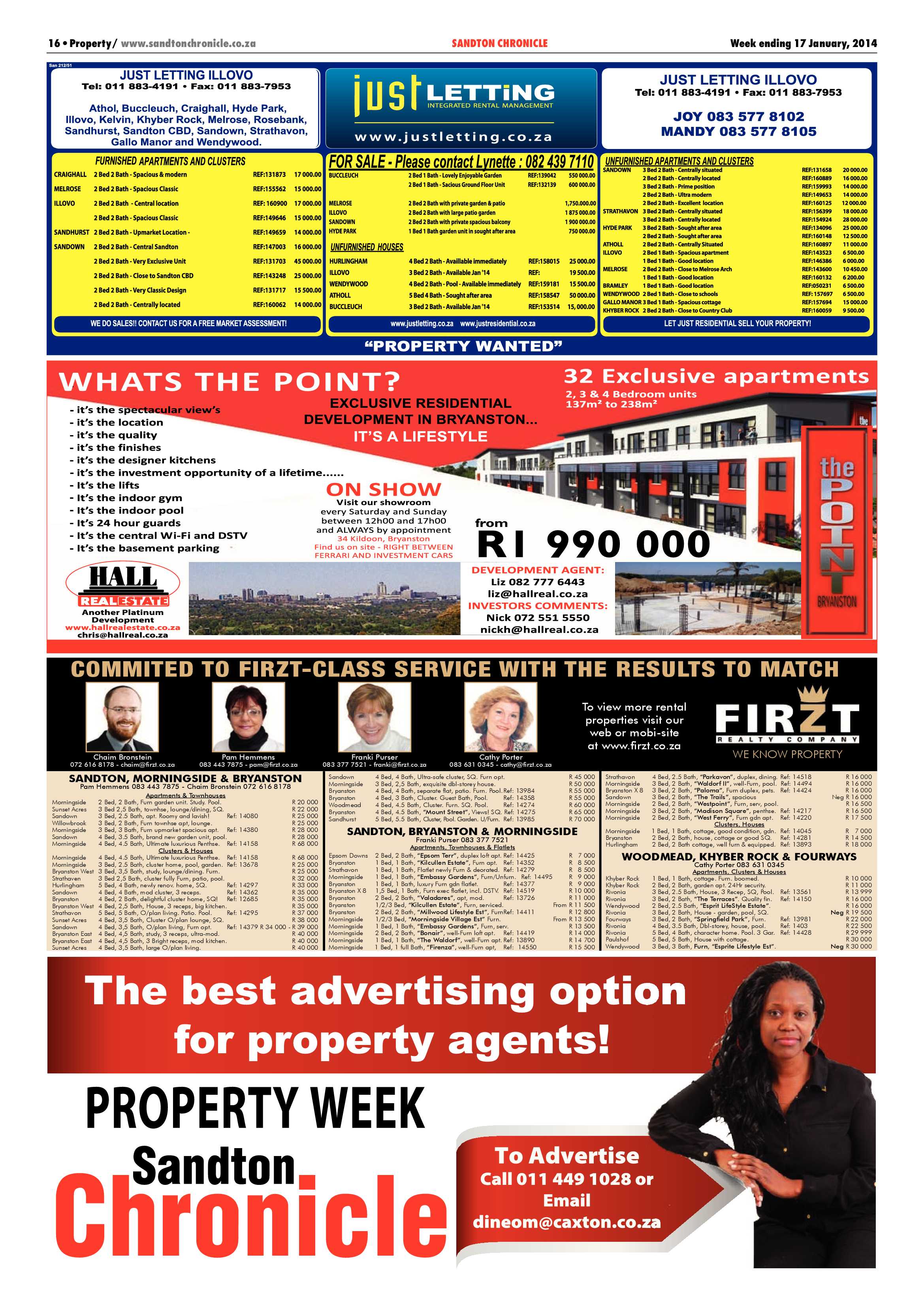 Sandton Chronicle 17 January 2014 page 24