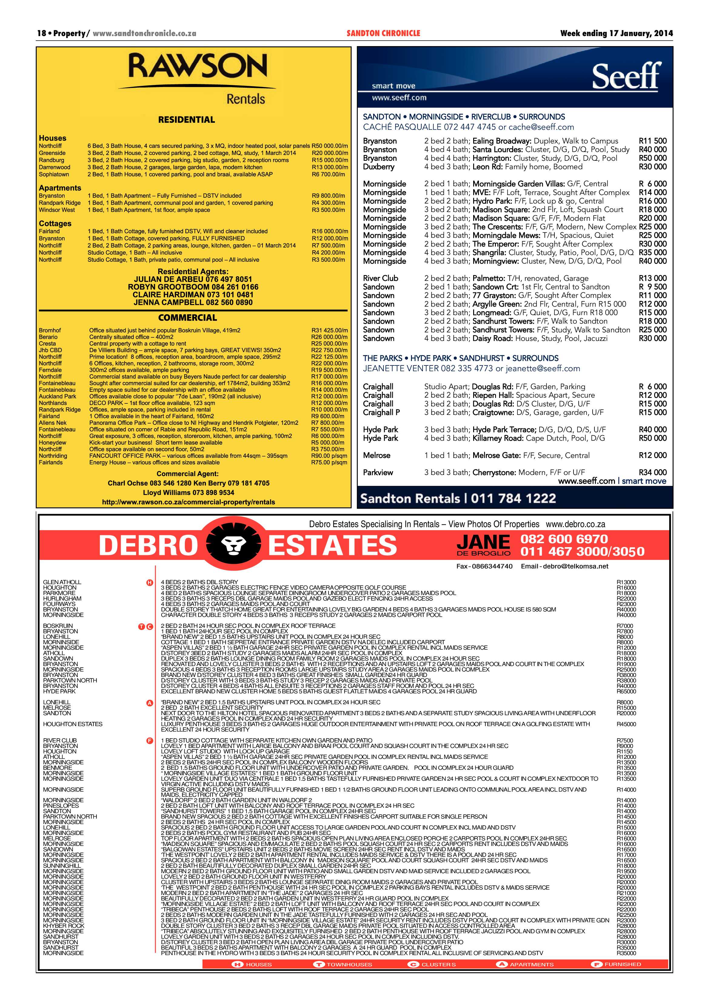 Sandton Chronicle 17 January 2014 page 26