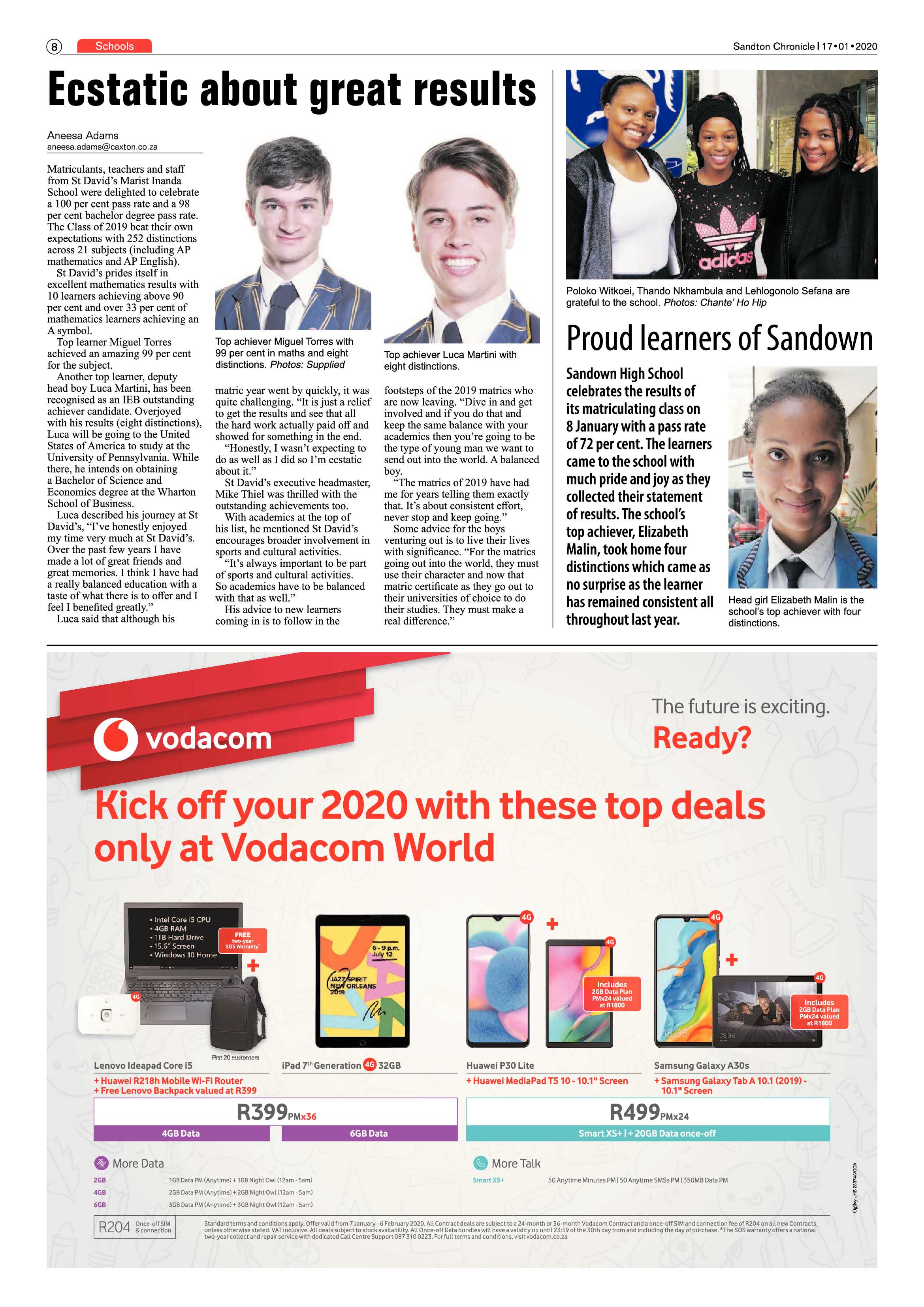 Sandton Chronicle 17 January 2020 page 8