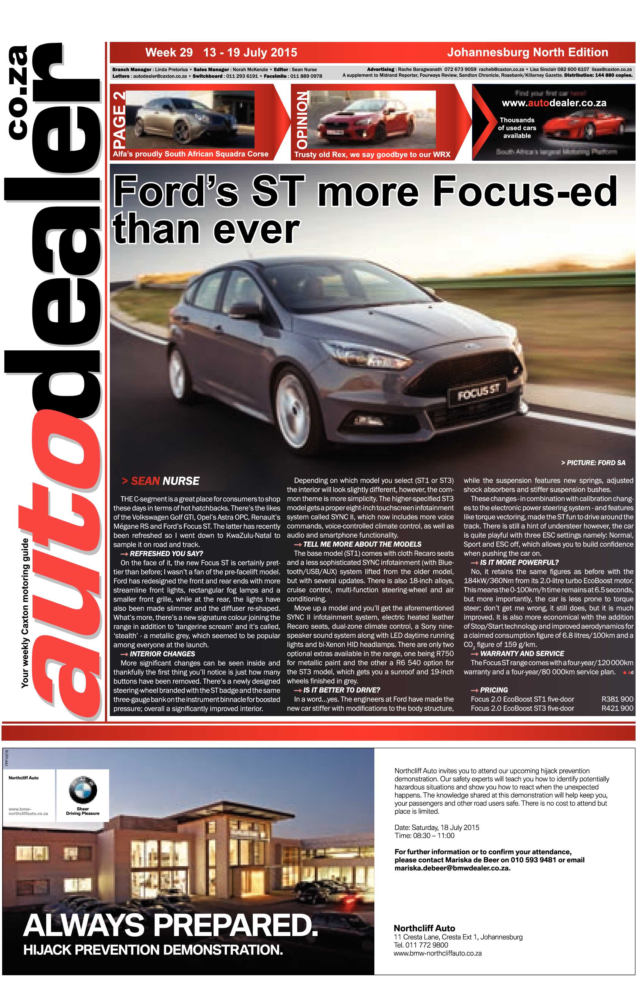 Sandton Chronicle 17 July 2015 page 13