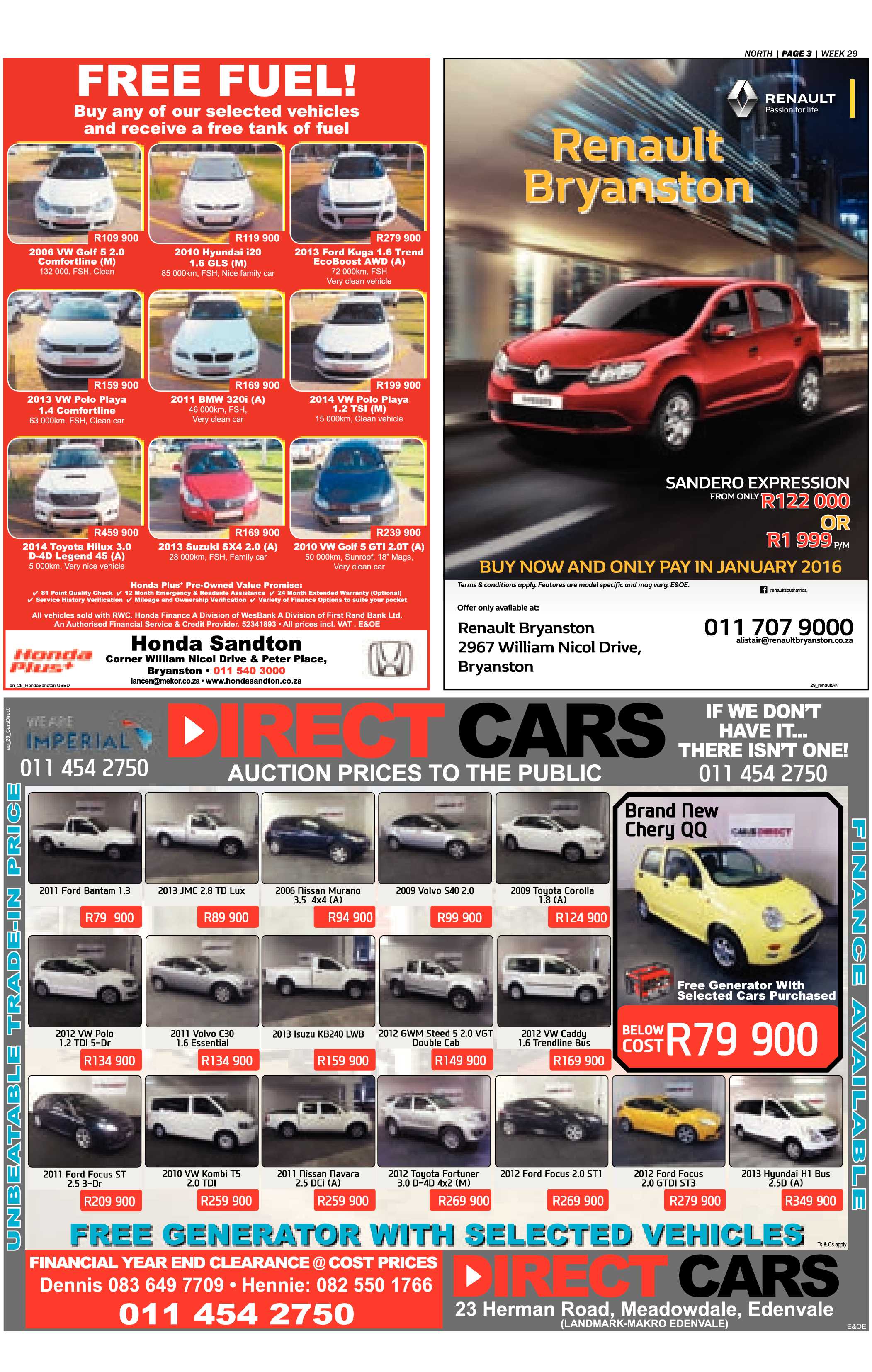 Sandton Chronicle 17 July 2015 page 15