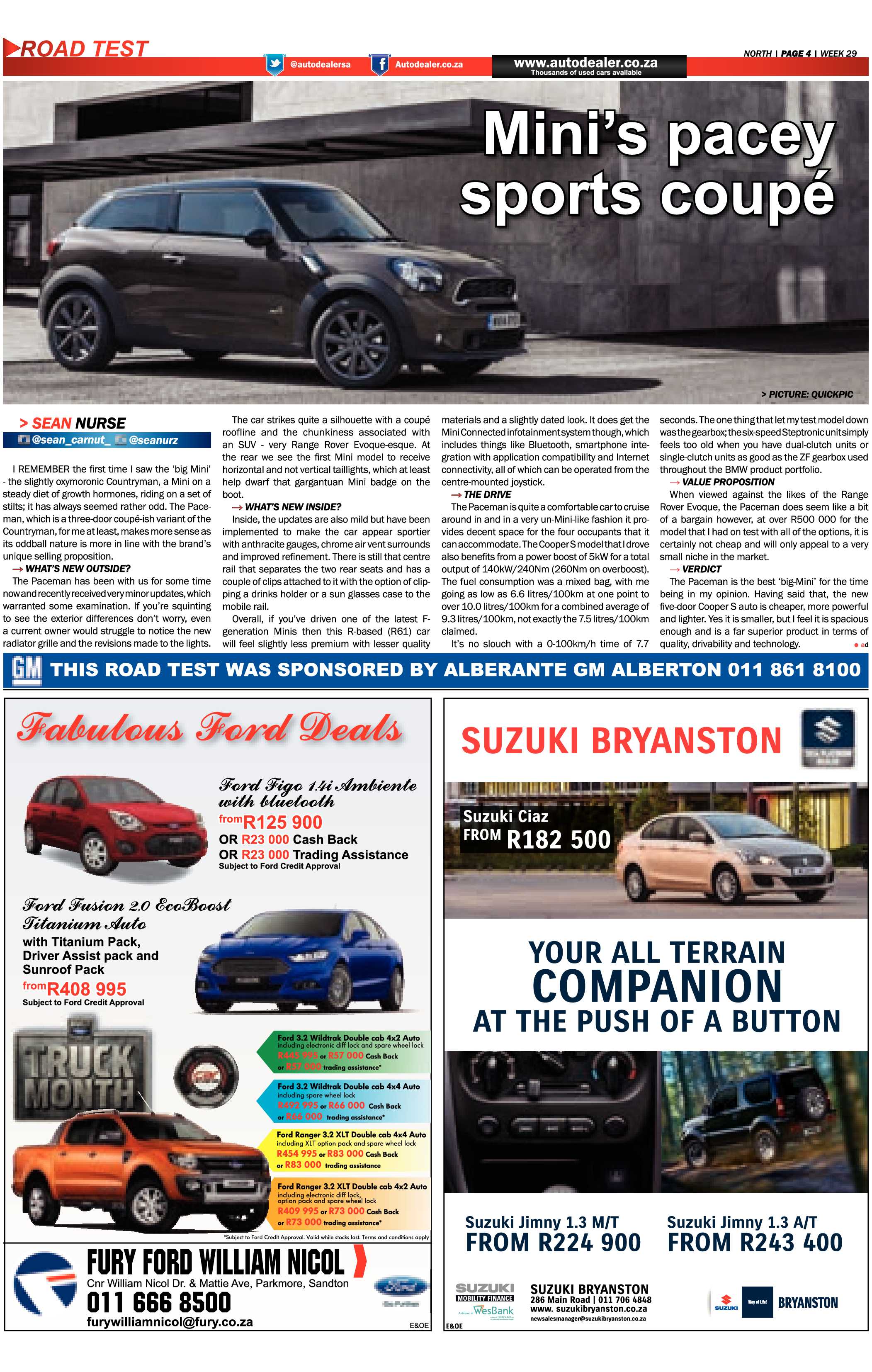 Sandton Chronicle 17 July 2015 page 16