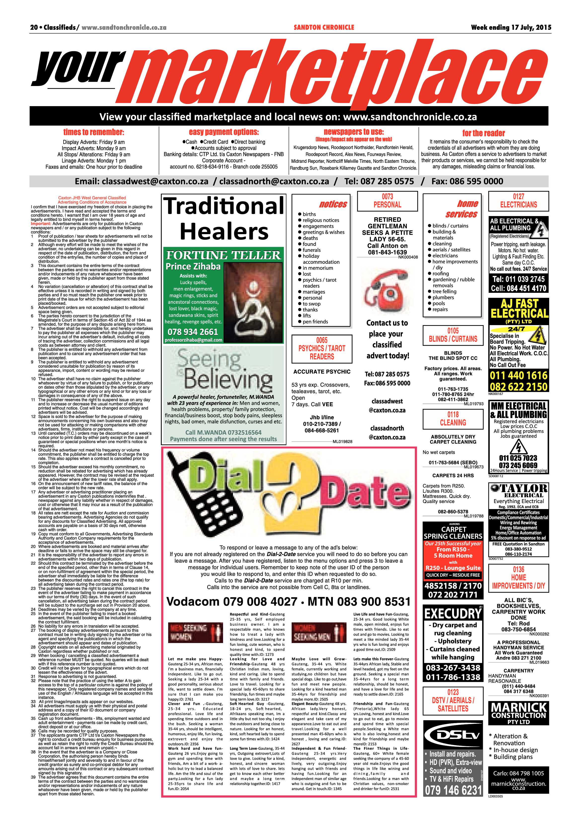 Sandton Chronicle 17 July 2015 page 28