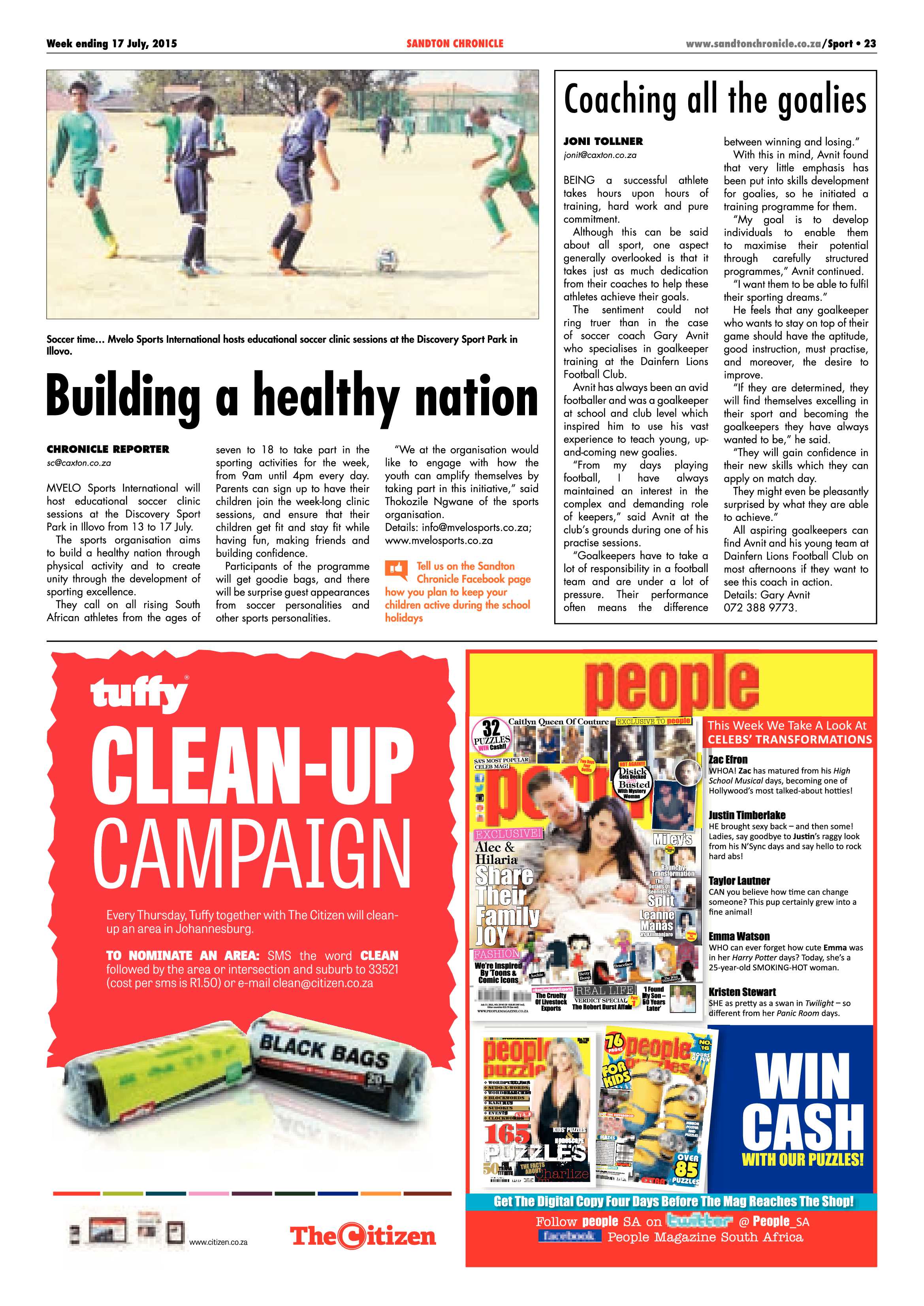 Sandton Chronicle 17 July 2015 page 31