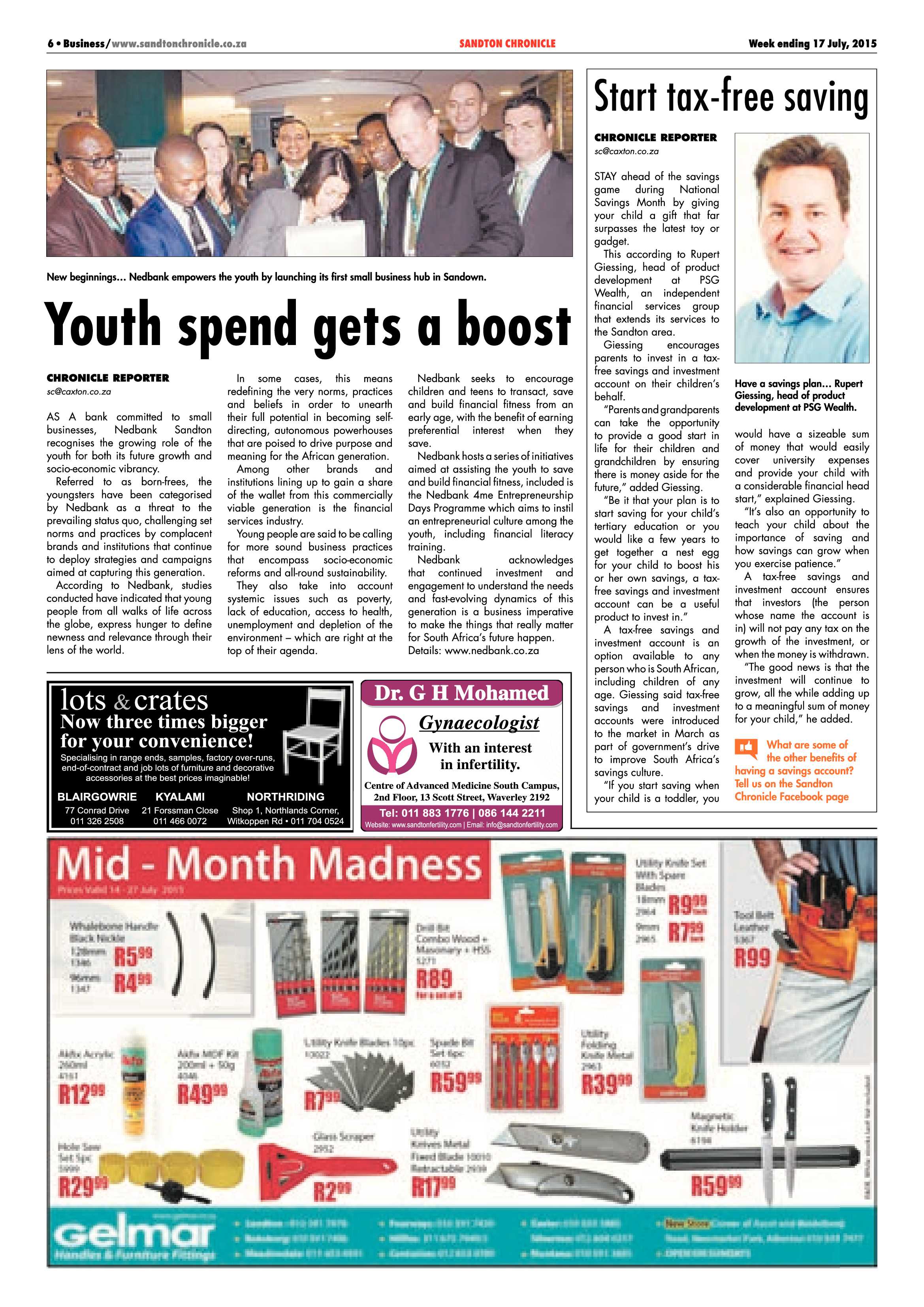 Sandton Chronicle 17 July 2015 page 6