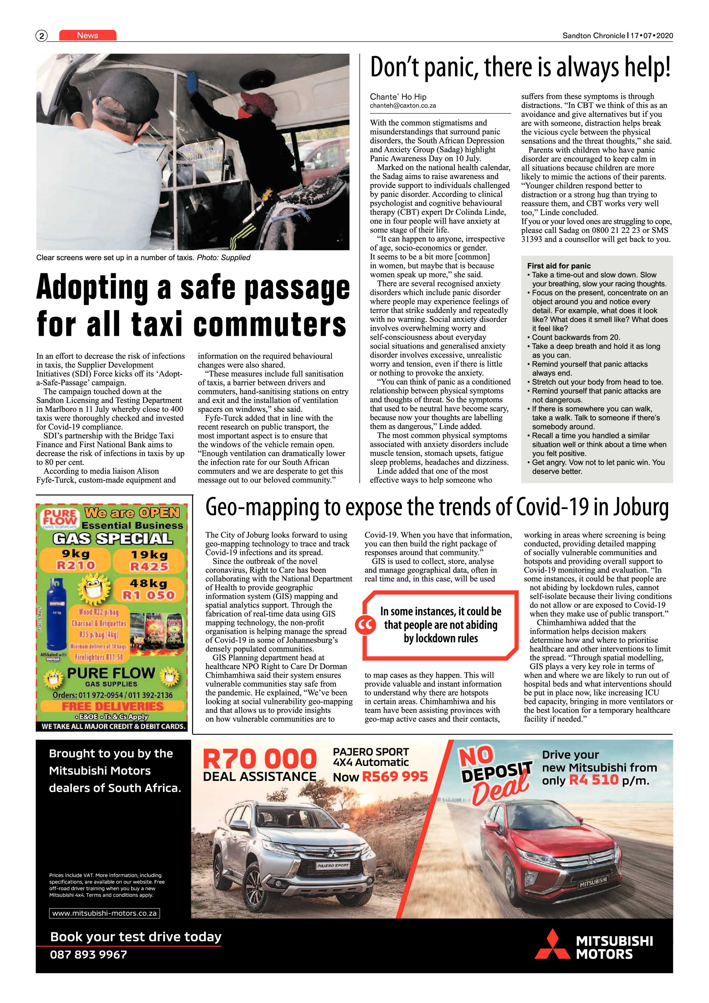 Sandton Chronicle 17 July 2020 page 2