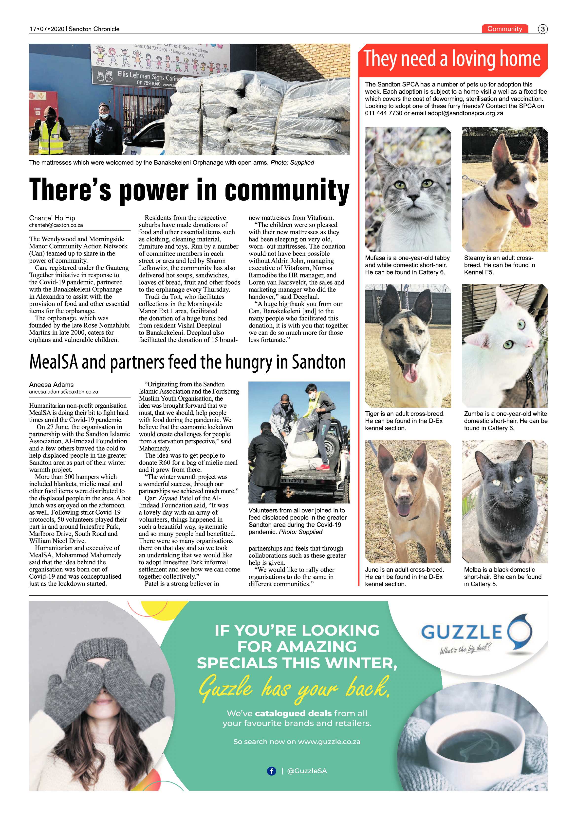 Sandton Chronicle 17 July 2020 page 3