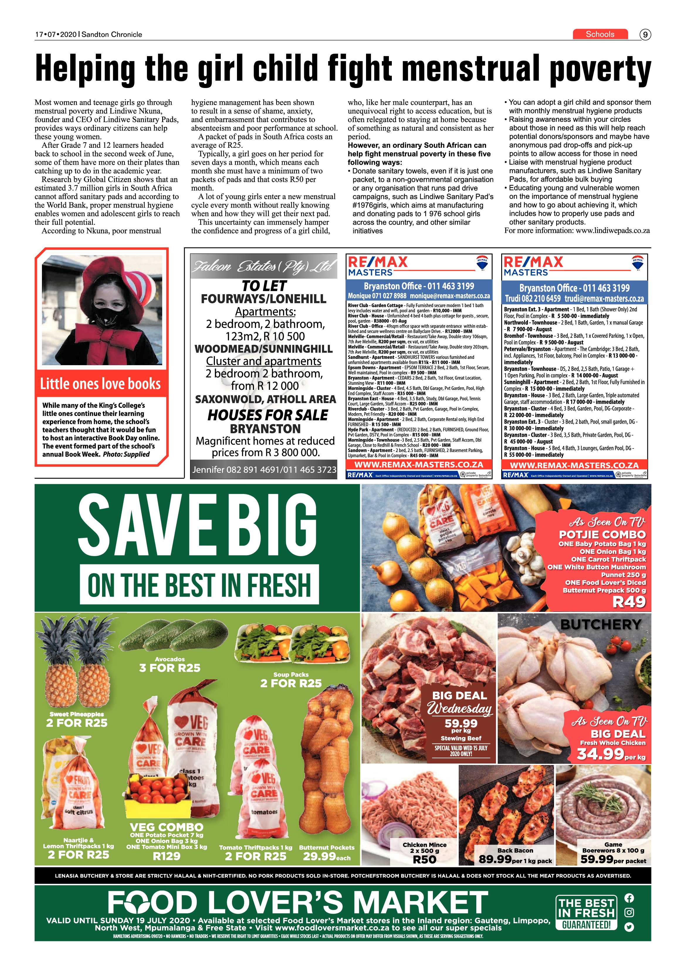 Sandton Chronicle 17 July 2020 page 9