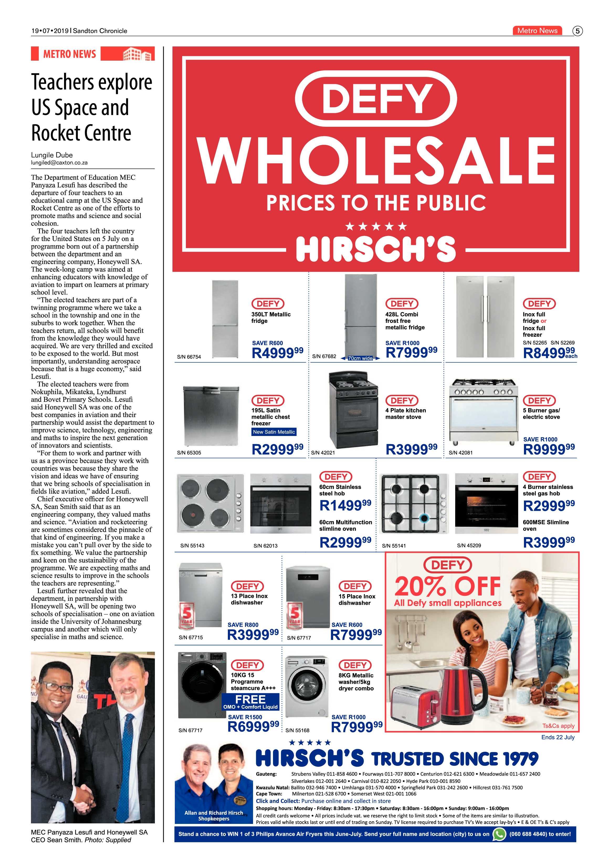 Sandton Chronicle 17 July, 2019 page 5