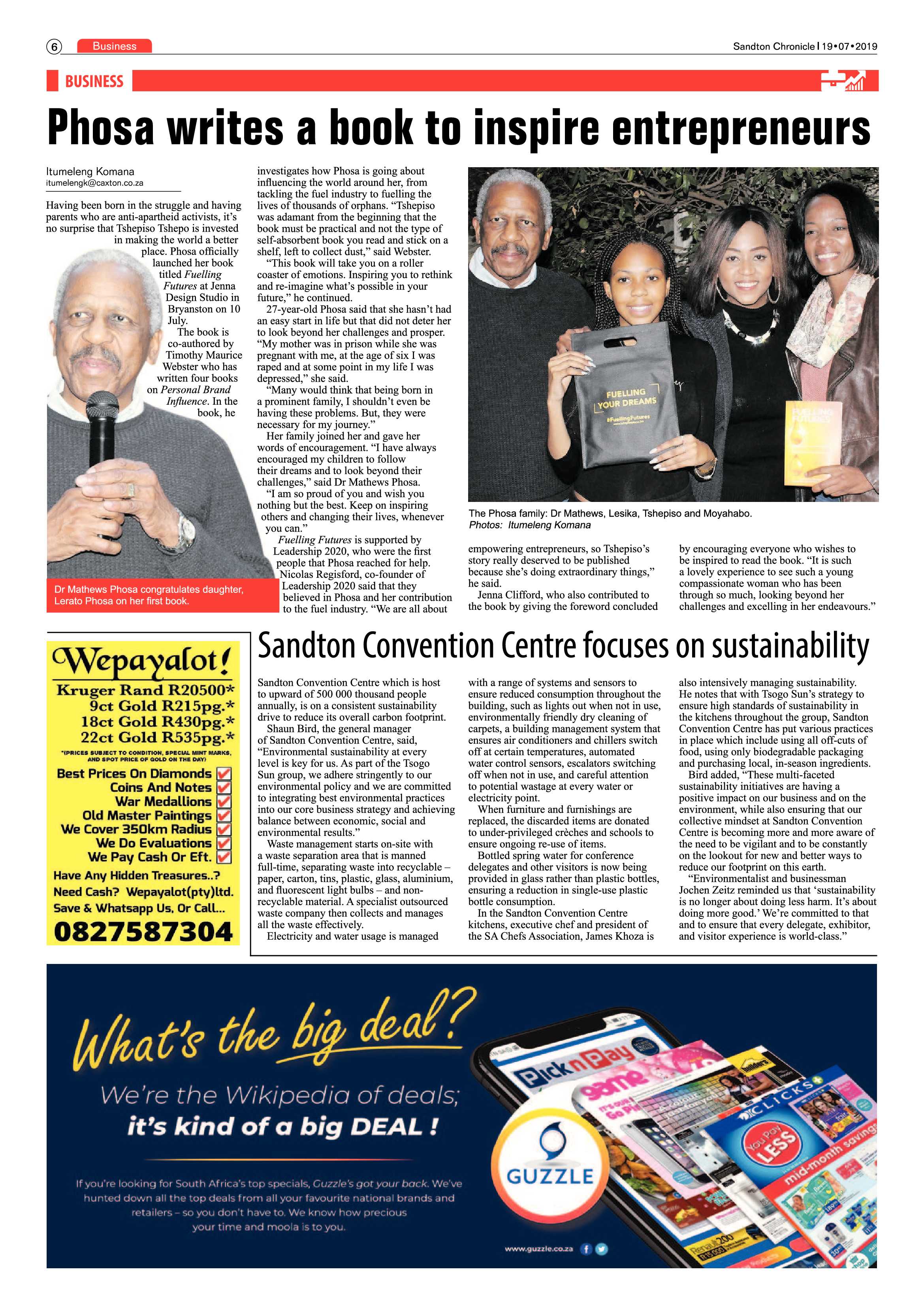 Sandton Chronicle 17 July, 2019 page 6