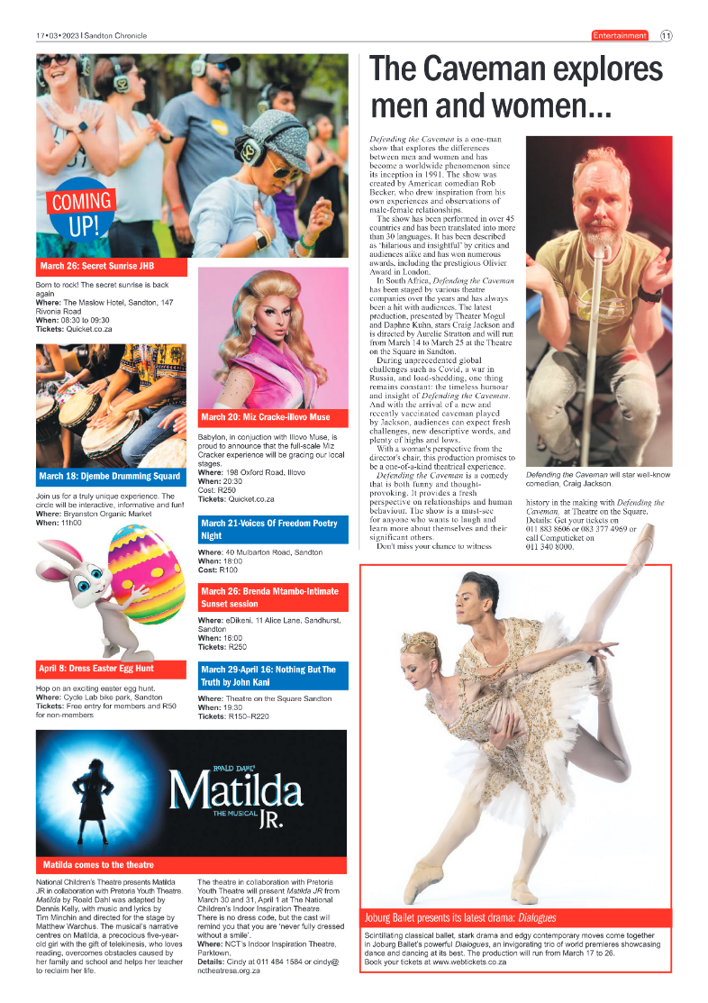 Sandton Chronicle 17 March 2023 page 11