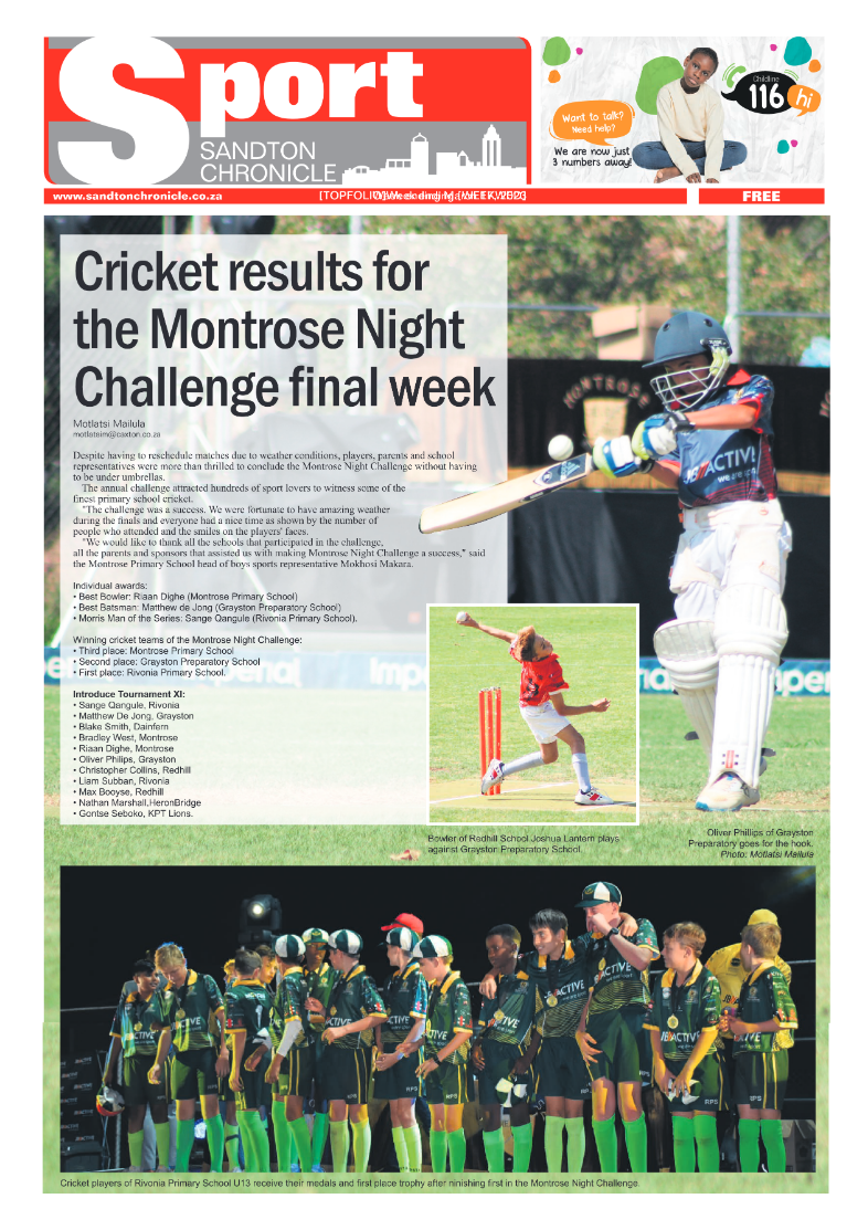 Sandton Chronicle 17 March 2023 page 16