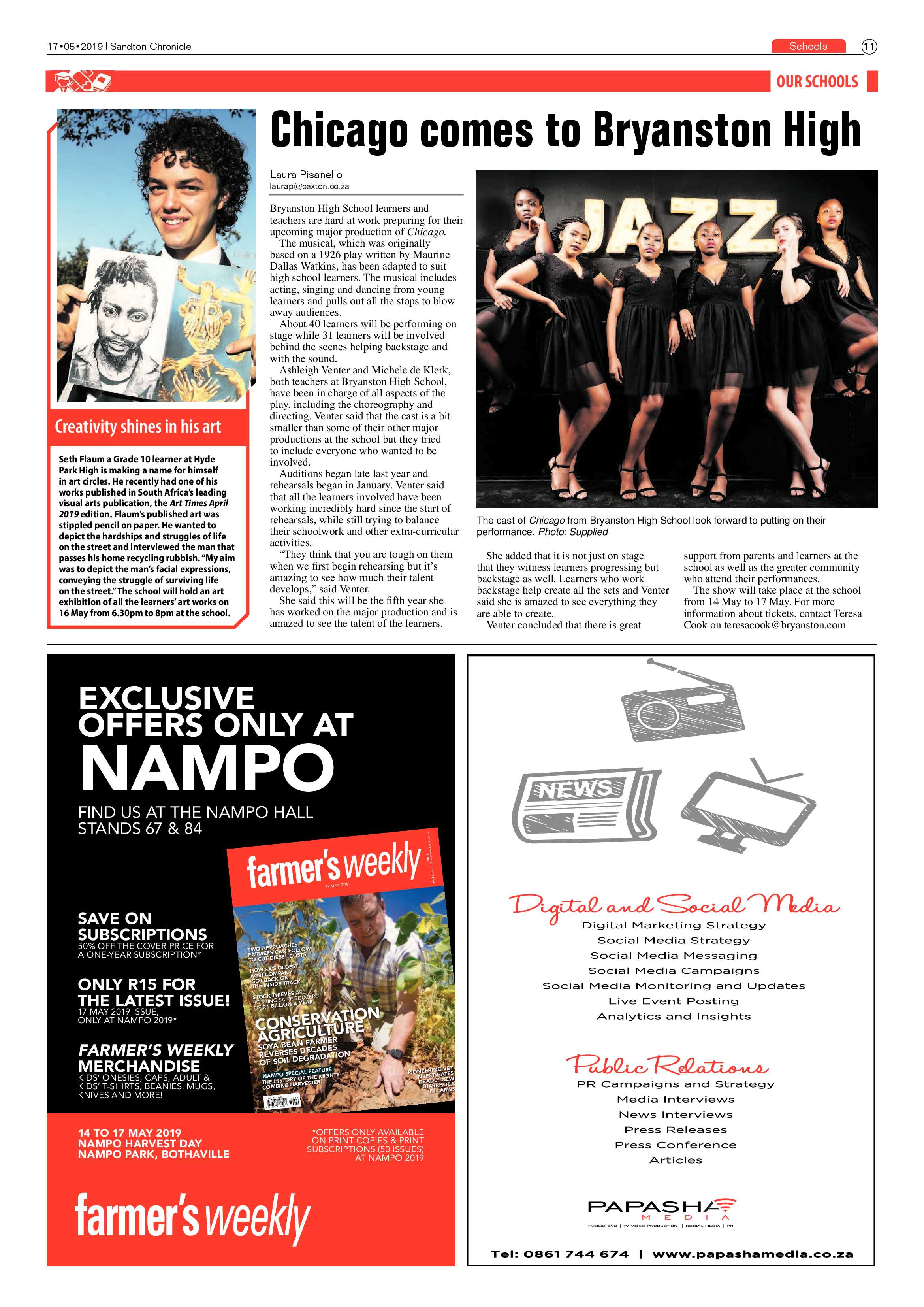 Sandton Chronicle 17 May, 2019 page 11