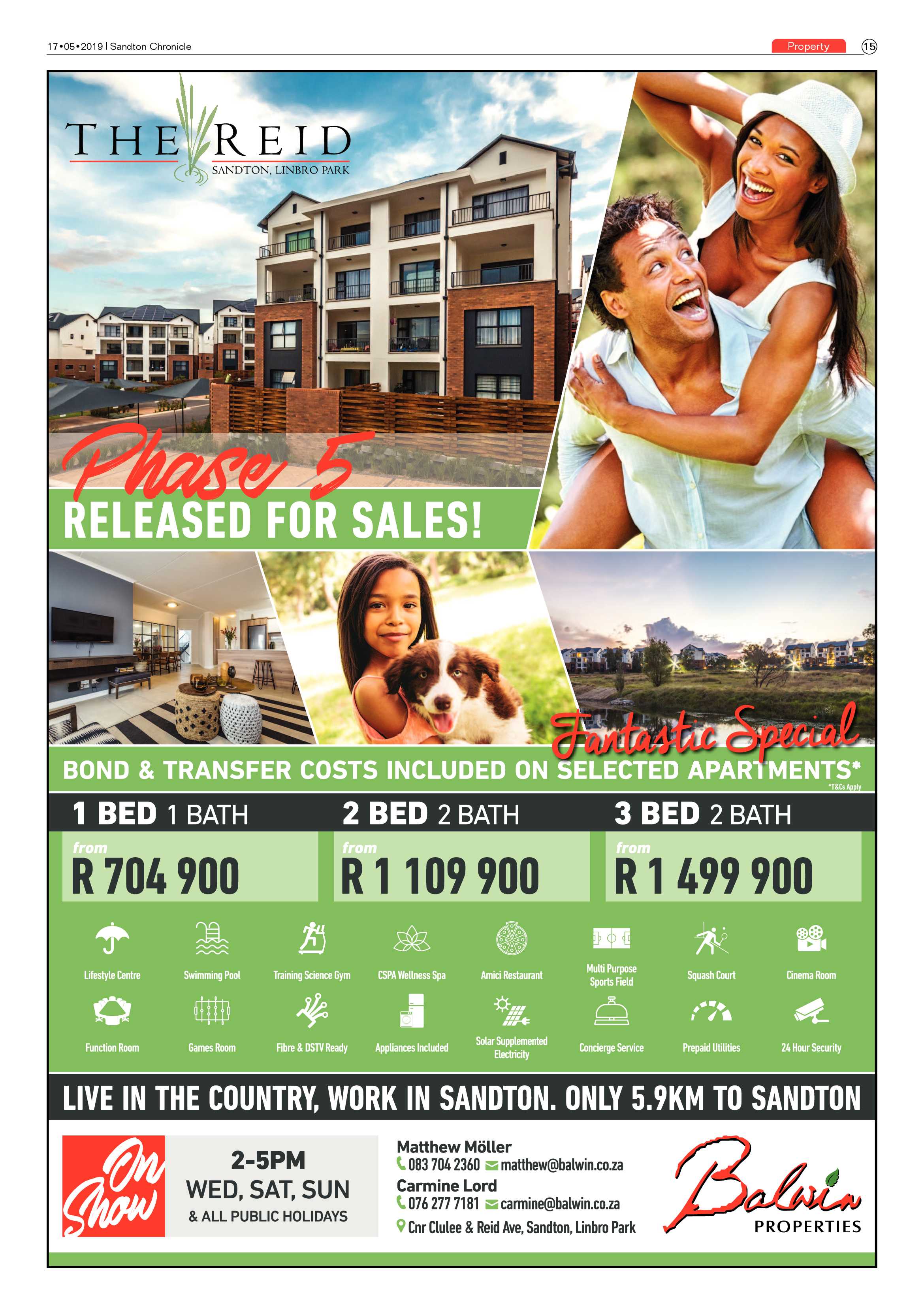 Sandton Chronicle 17 May, 2019 page 15