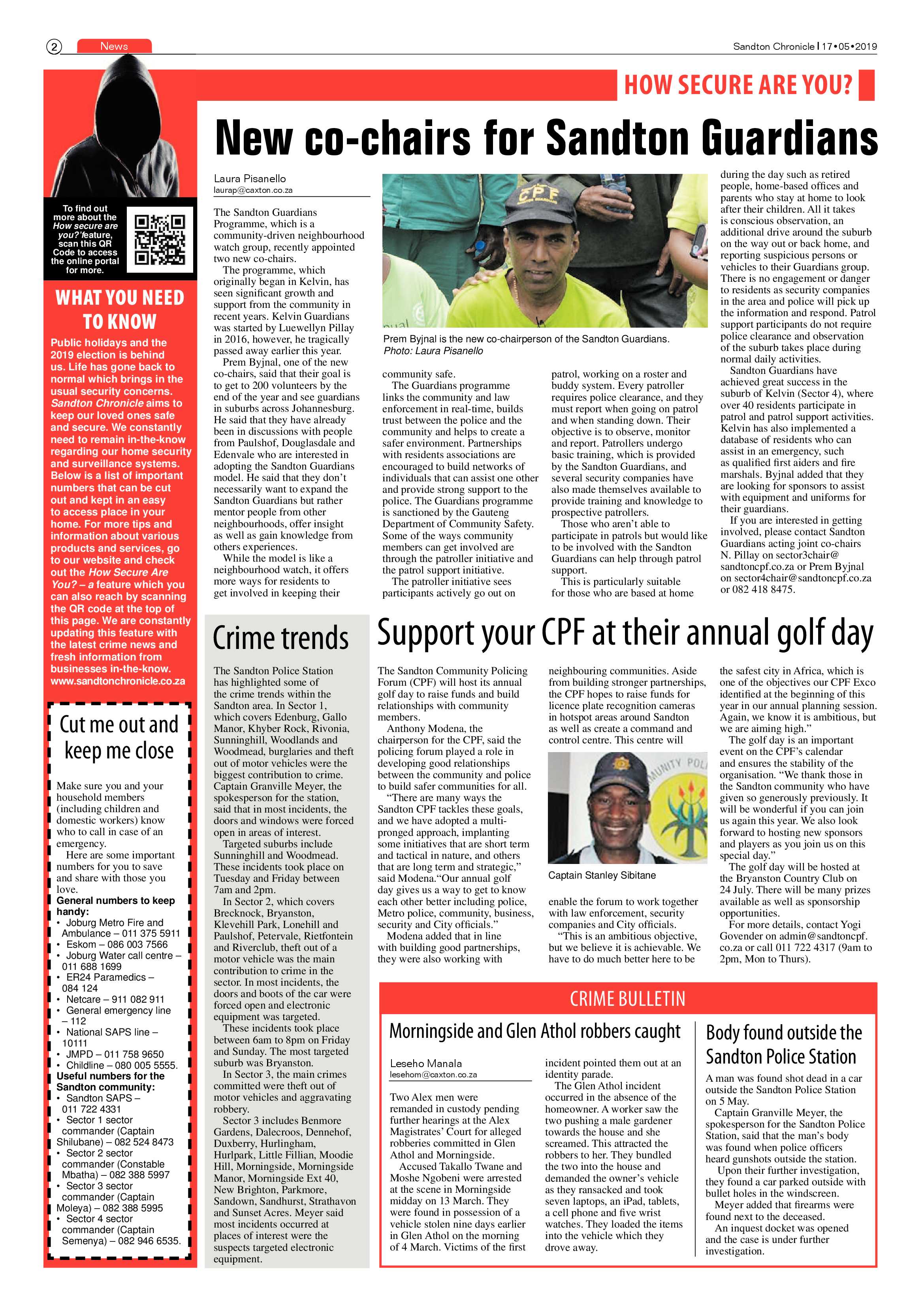 Sandton Chronicle 17 May, 2019 page 2