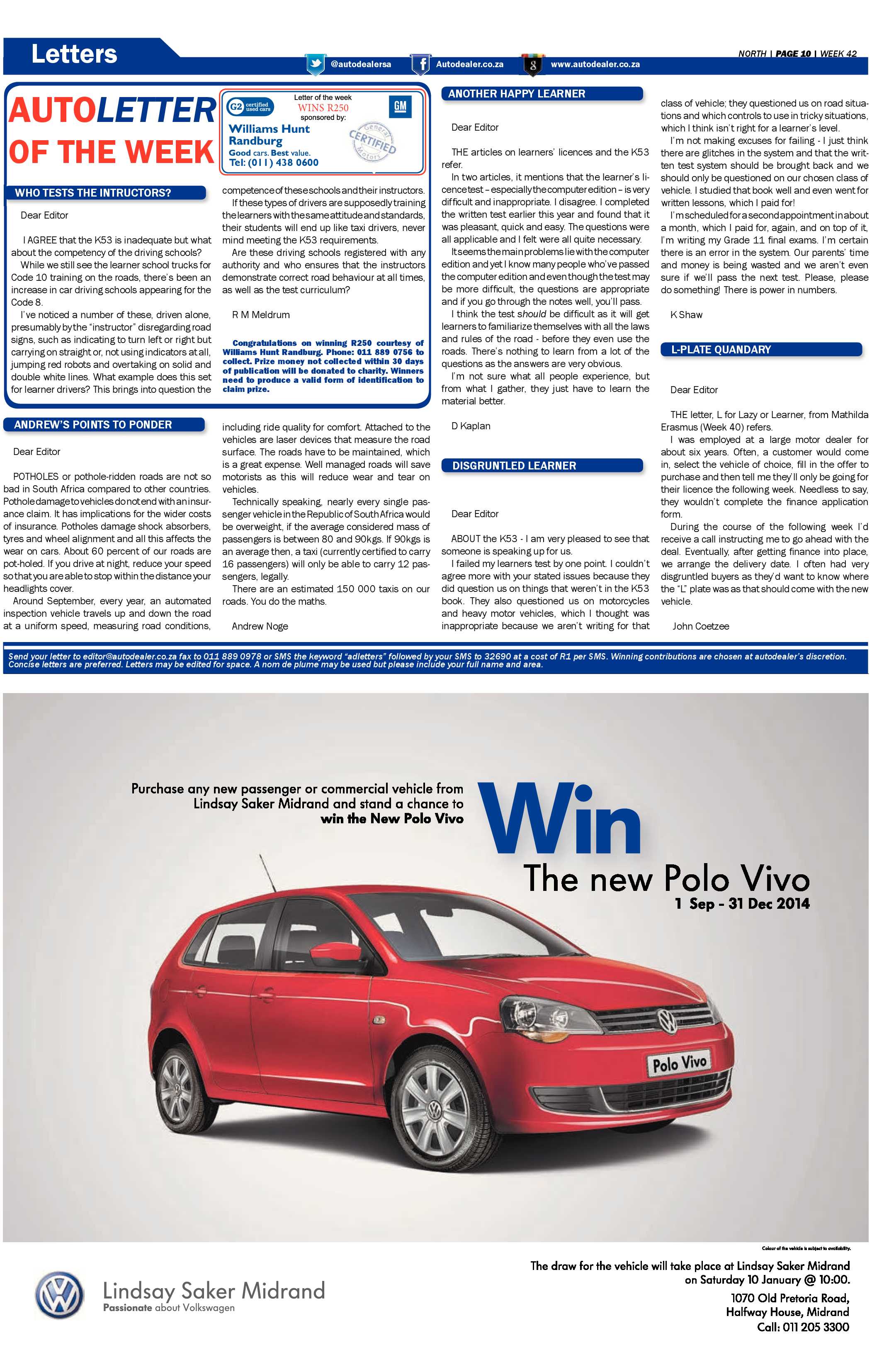 Sandton Chronicle 17 October 2014 page 24