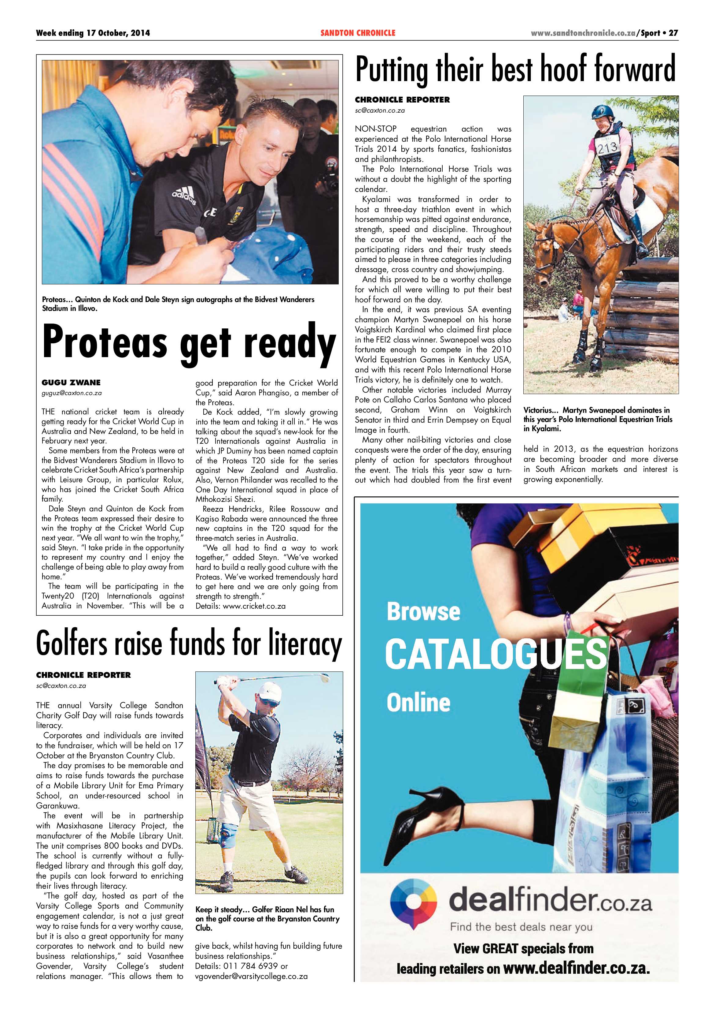 Sandton Chronicle 17 October 2014 page 39