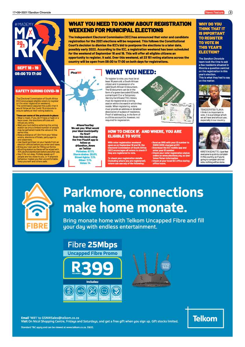Sandton Chronicle 17 September 2021 page 3