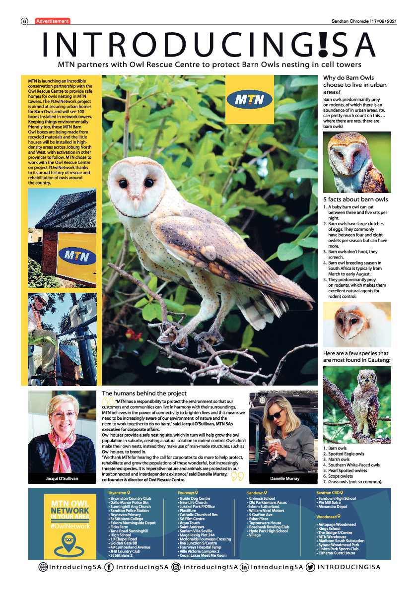Sandton Chronicle 17 September 2021 page 6