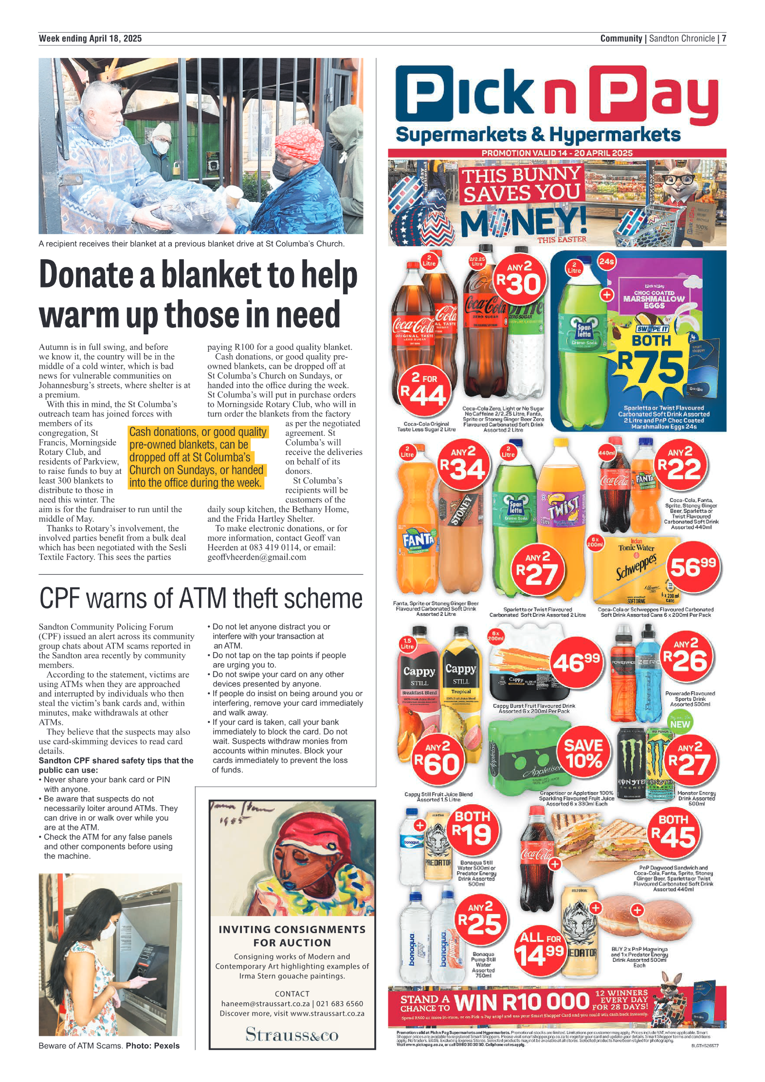 Sandton Chronicle 18 April 2025 page 7