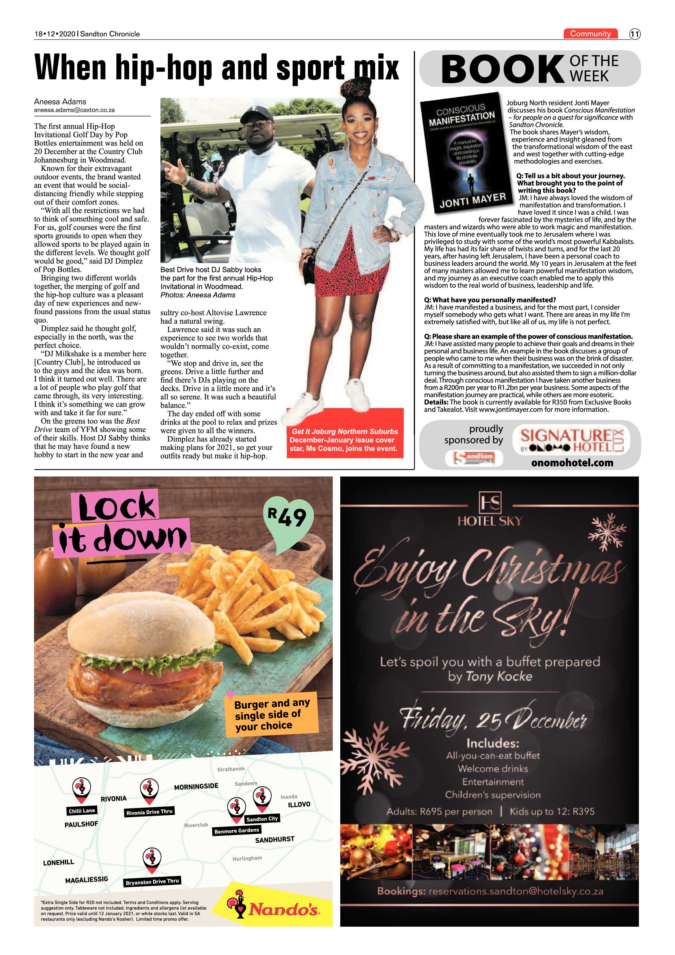 Sandton Chronicle 18 December 2020 page 11