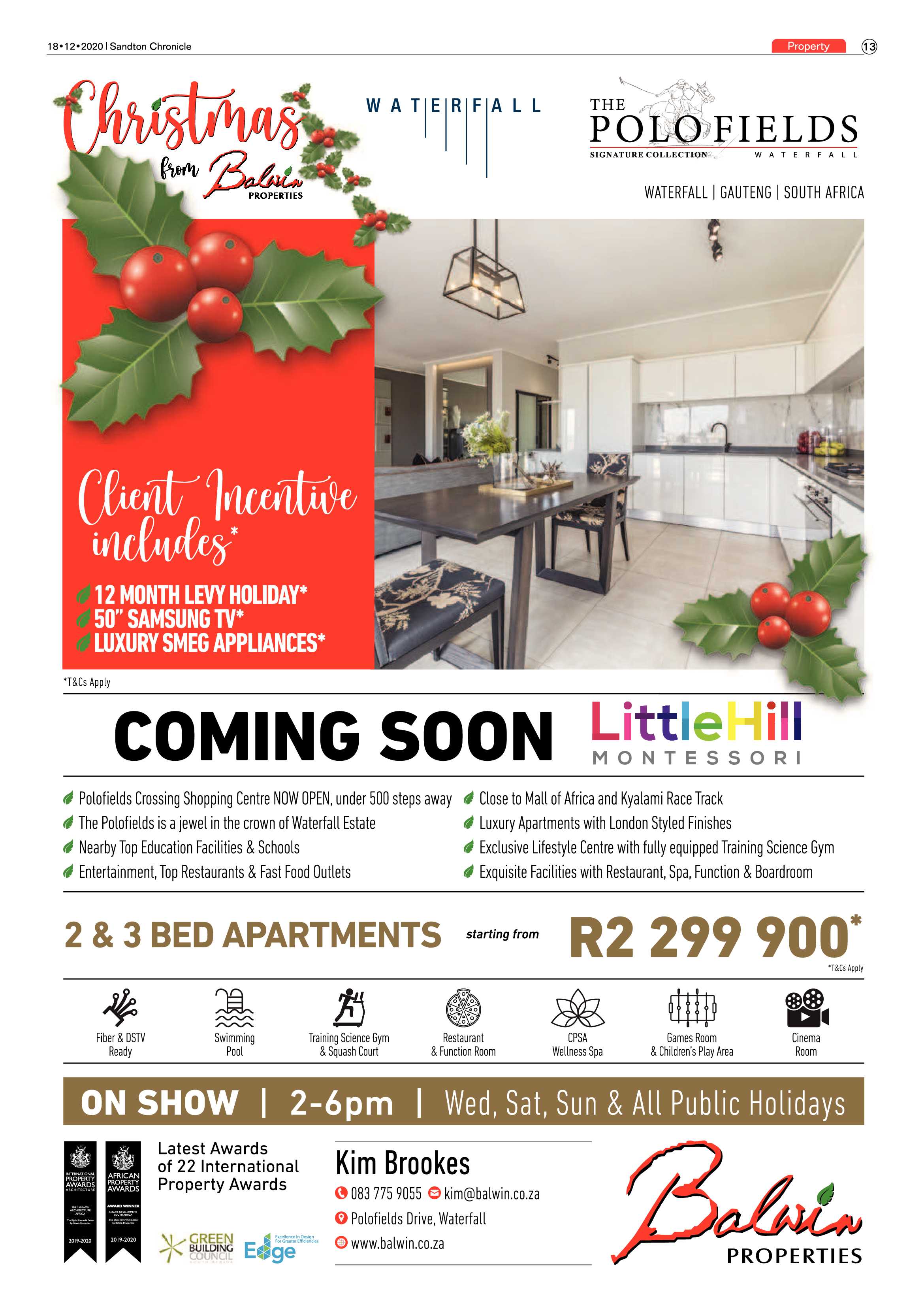 Sandton Chronicle 18 December 2020 page 13