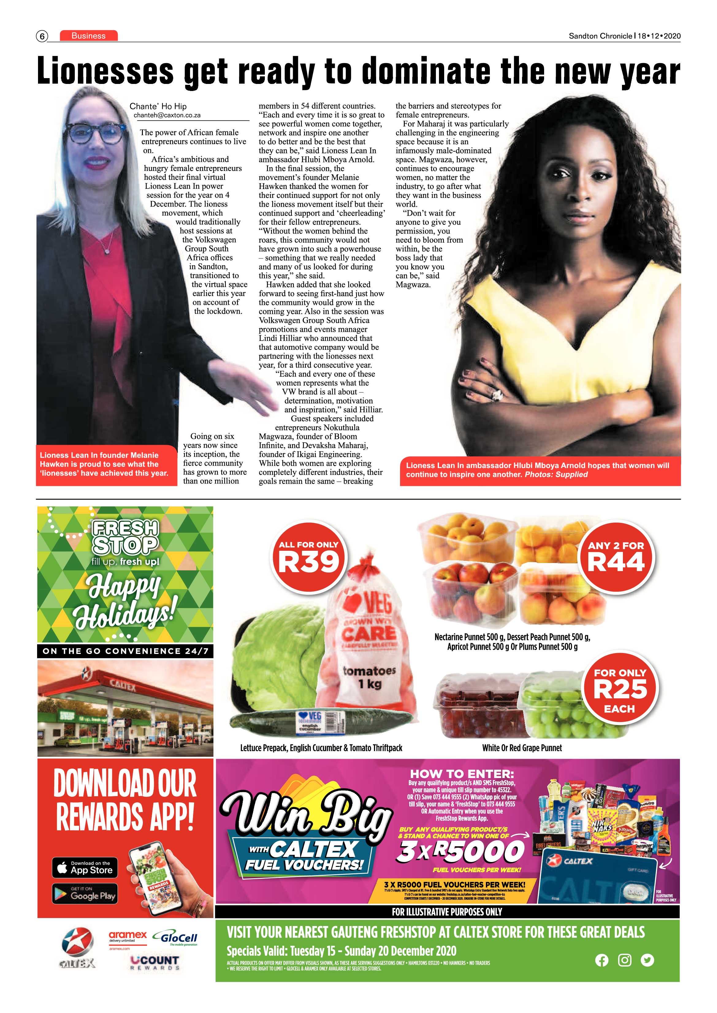 Sandton Chronicle 18 December 2020 page 6