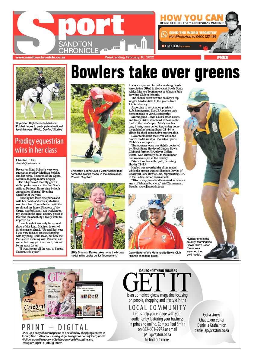 Sandton Chronicle 18 February 2022 page 8