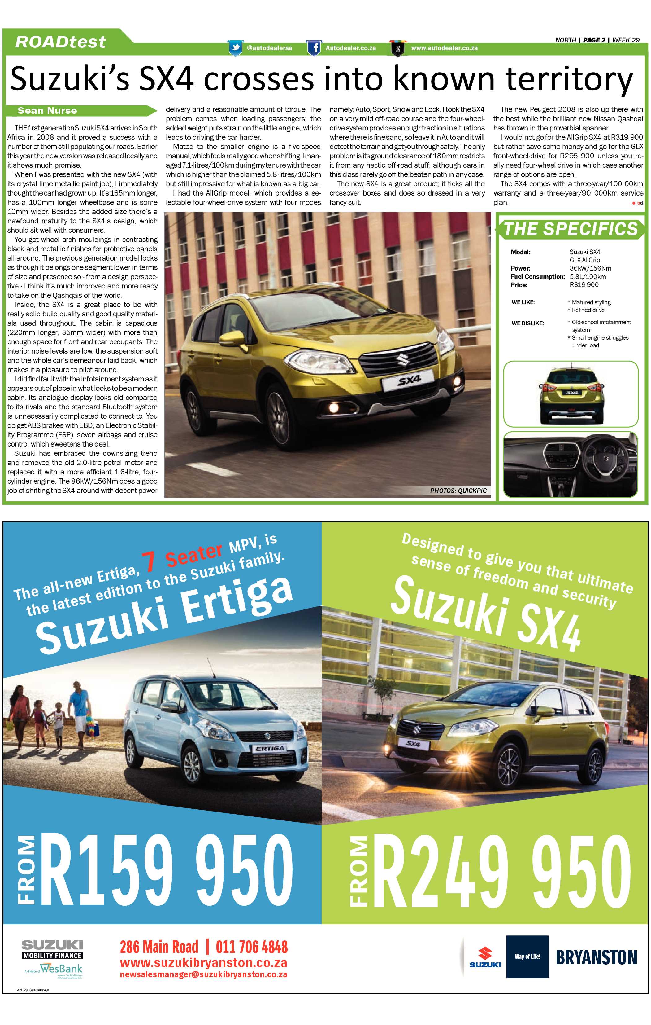 Sandton Chronicle 18 July 2014 page 12