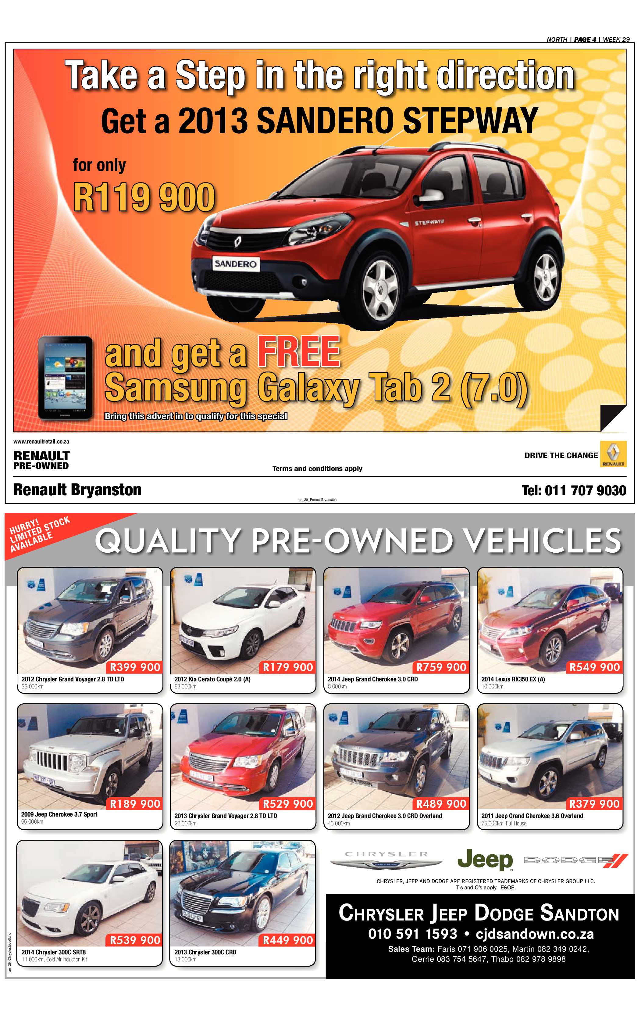 Sandton Chronicle 18 July 2014 page 14