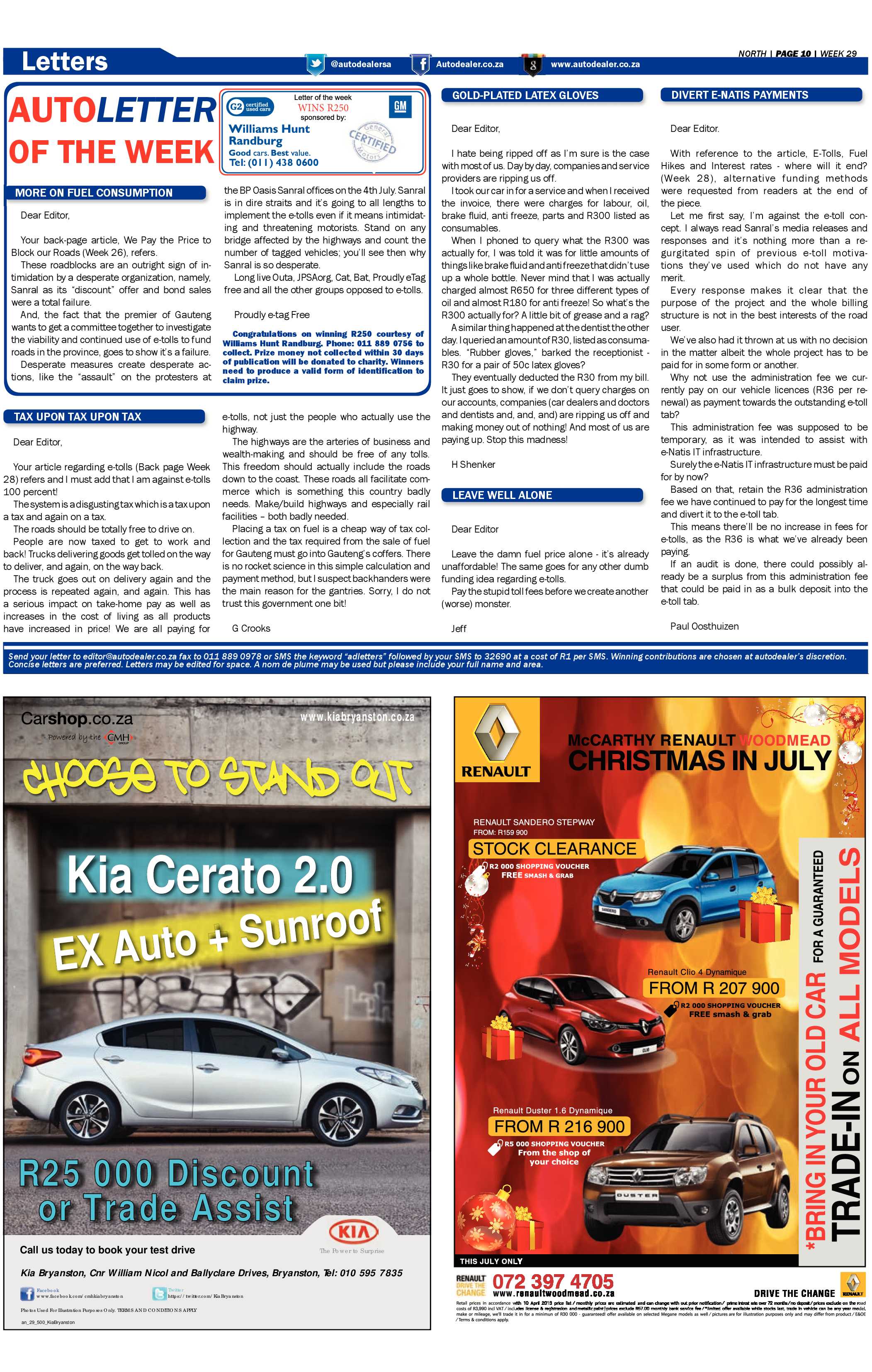 Sandton Chronicle 18 July 2014 page 20