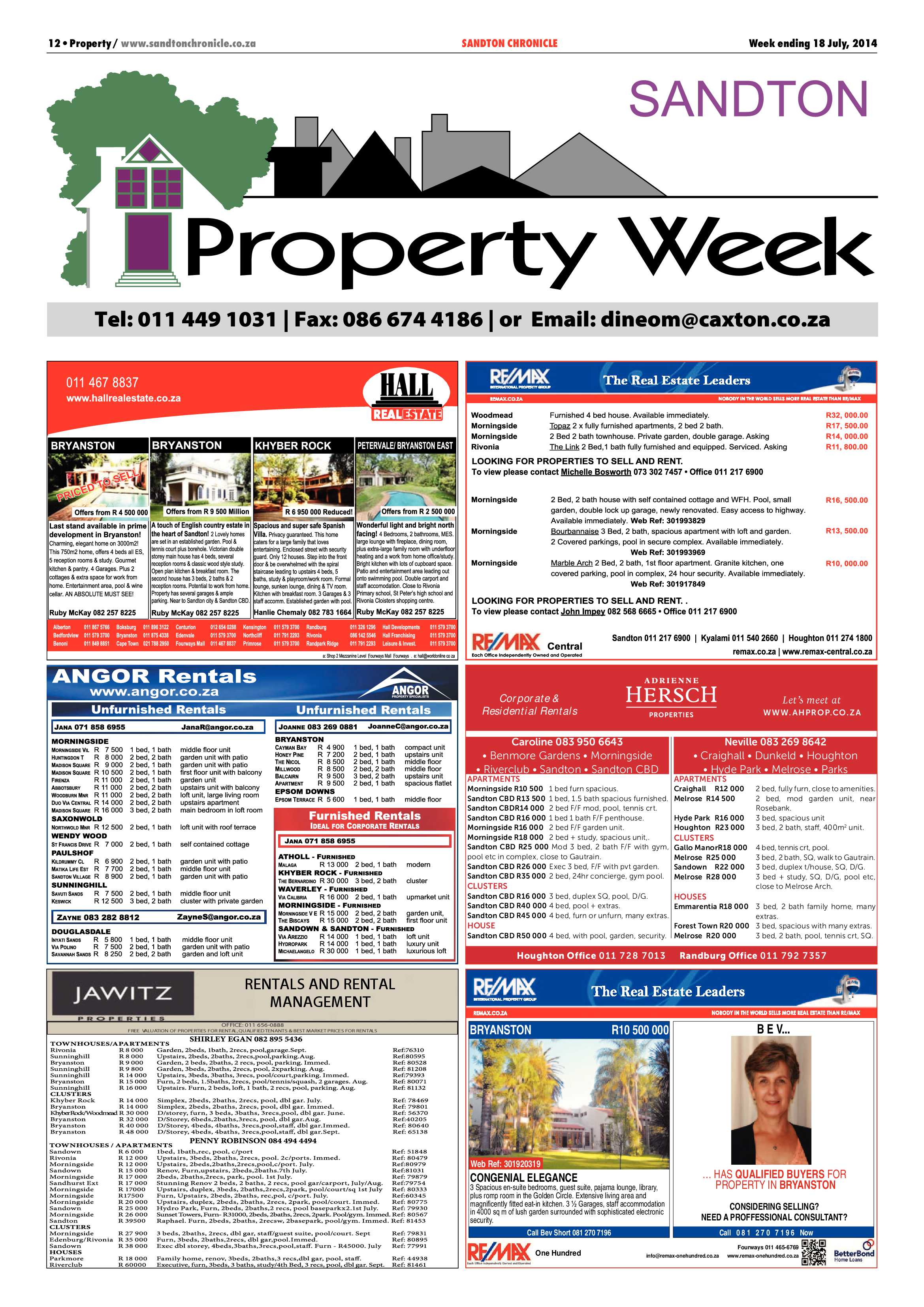 Sandton Chronicle 18 July 2014 page 24