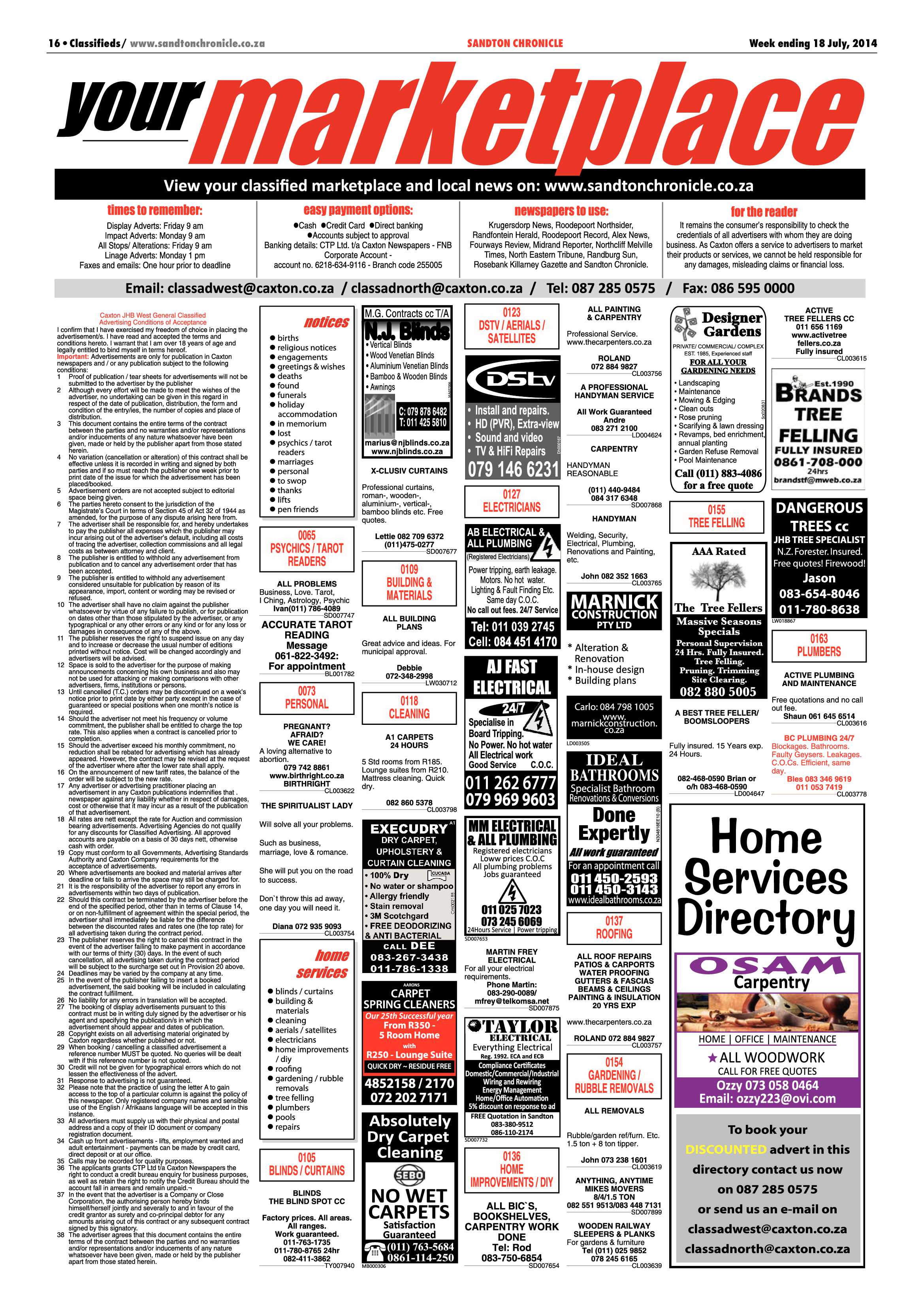 Sandton Chronicle 18 July 2014 page 28