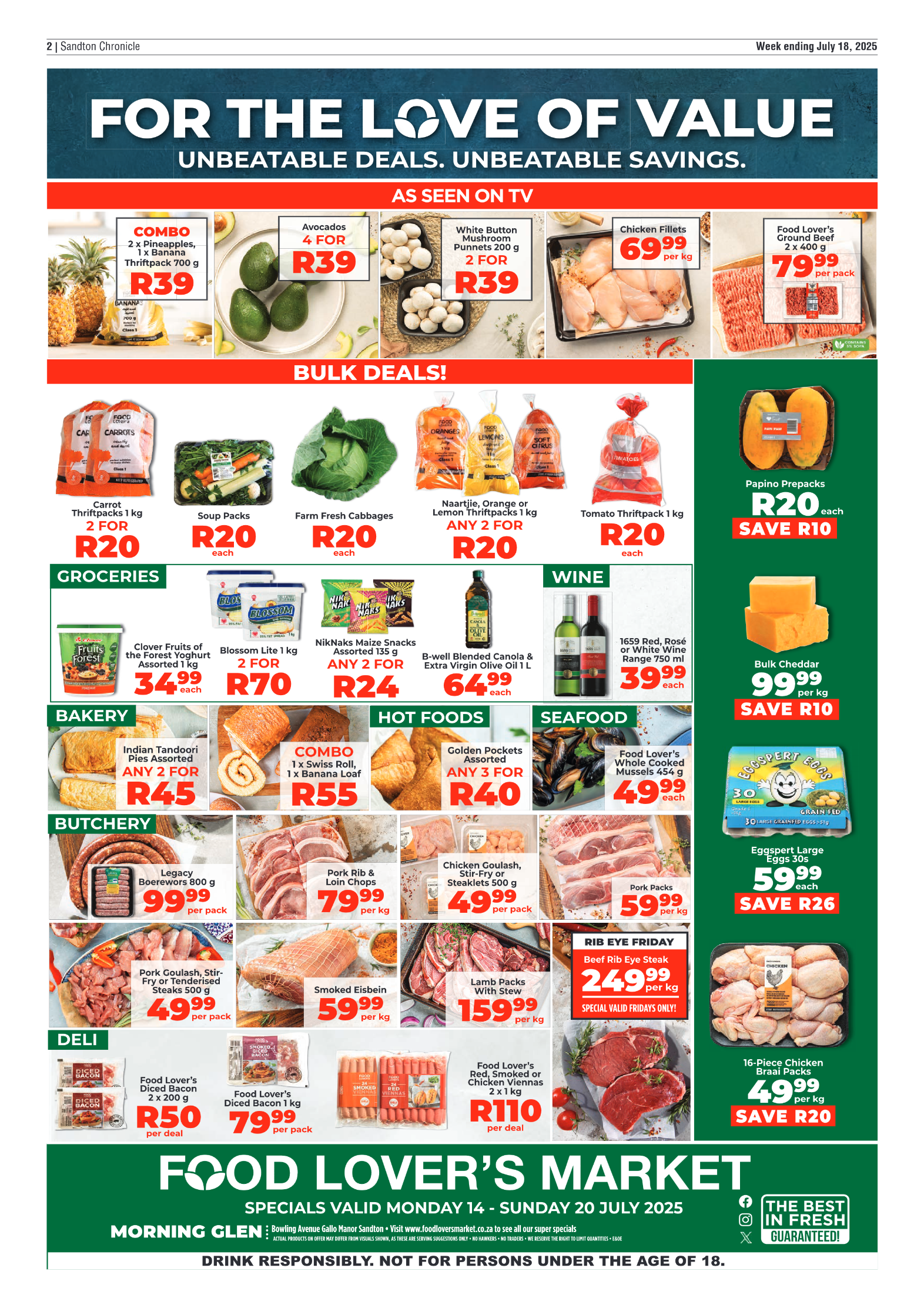 Sandton Chronicle 18 July 2025 page 2