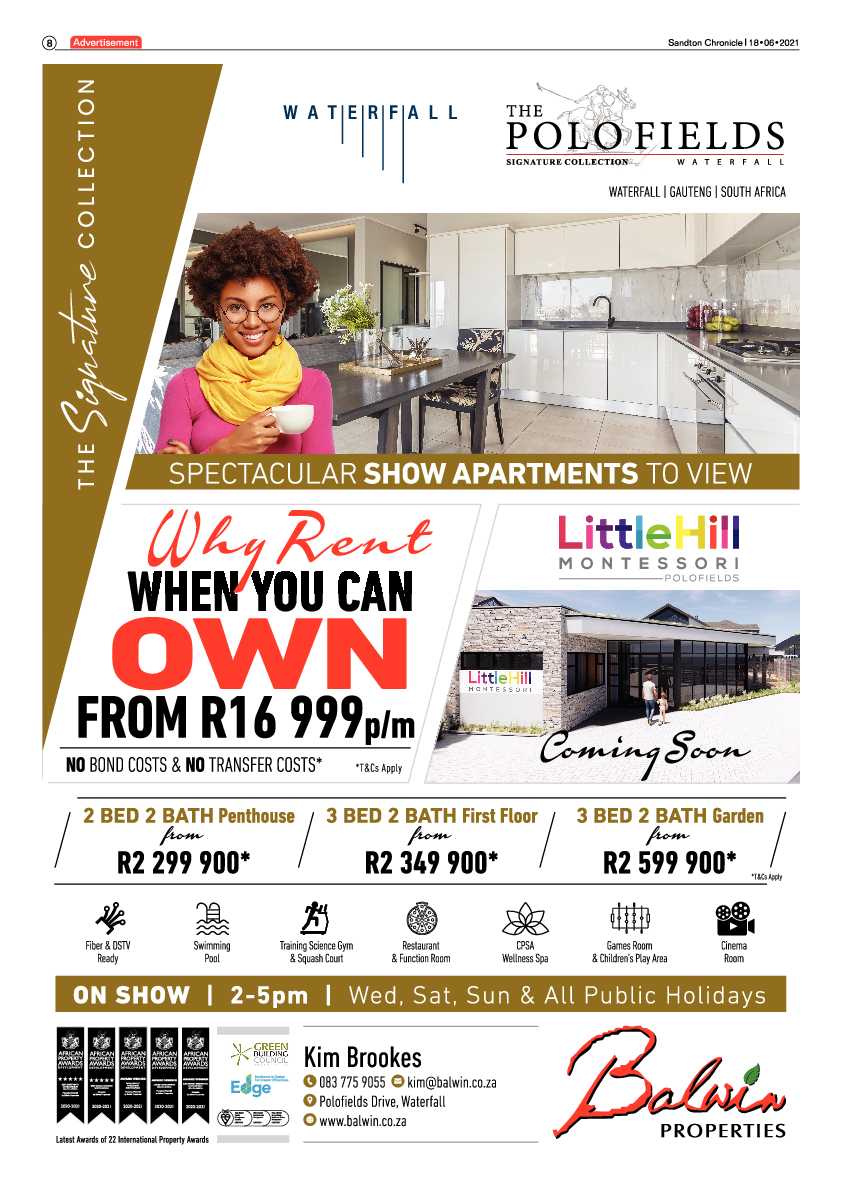 Sandton Chronicle 18 June 2021 page 8