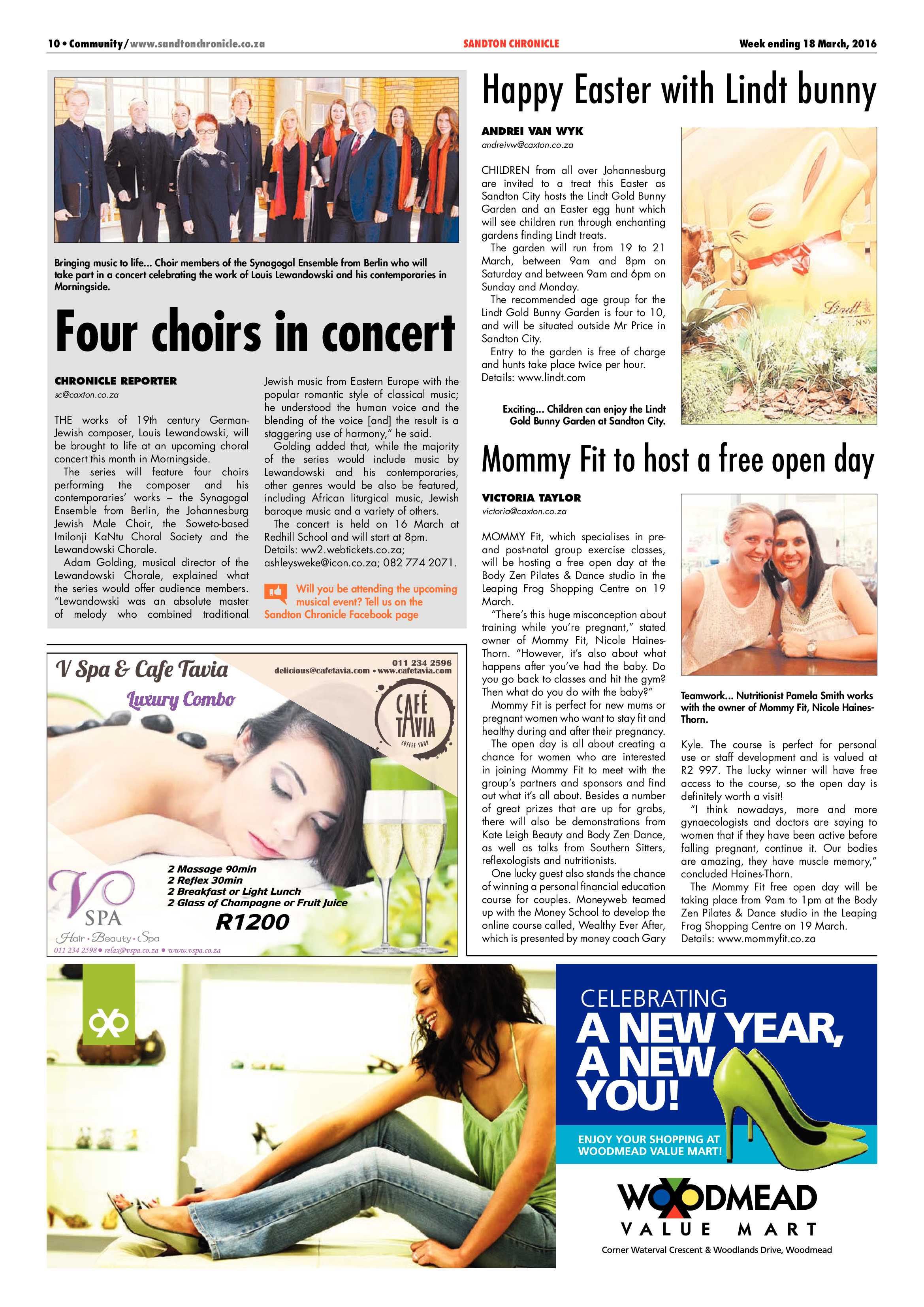 Sandton Chronicle 18 March 2016 page 10