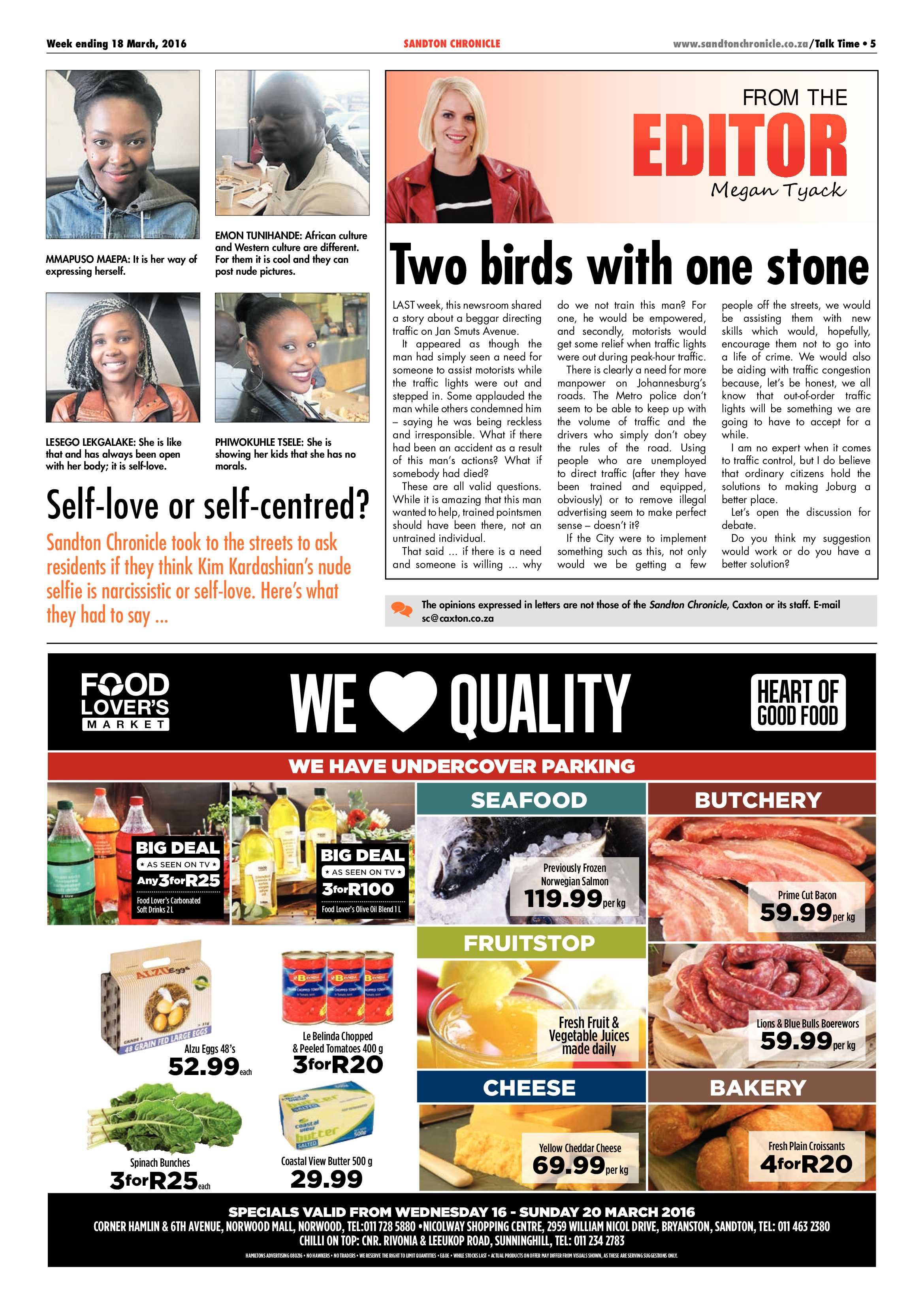 Sandton Chronicle 18 March 2016 page 5