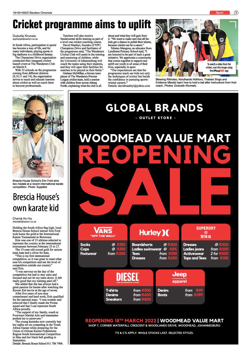 Sandton Chronicle 18 March 2022 page 7