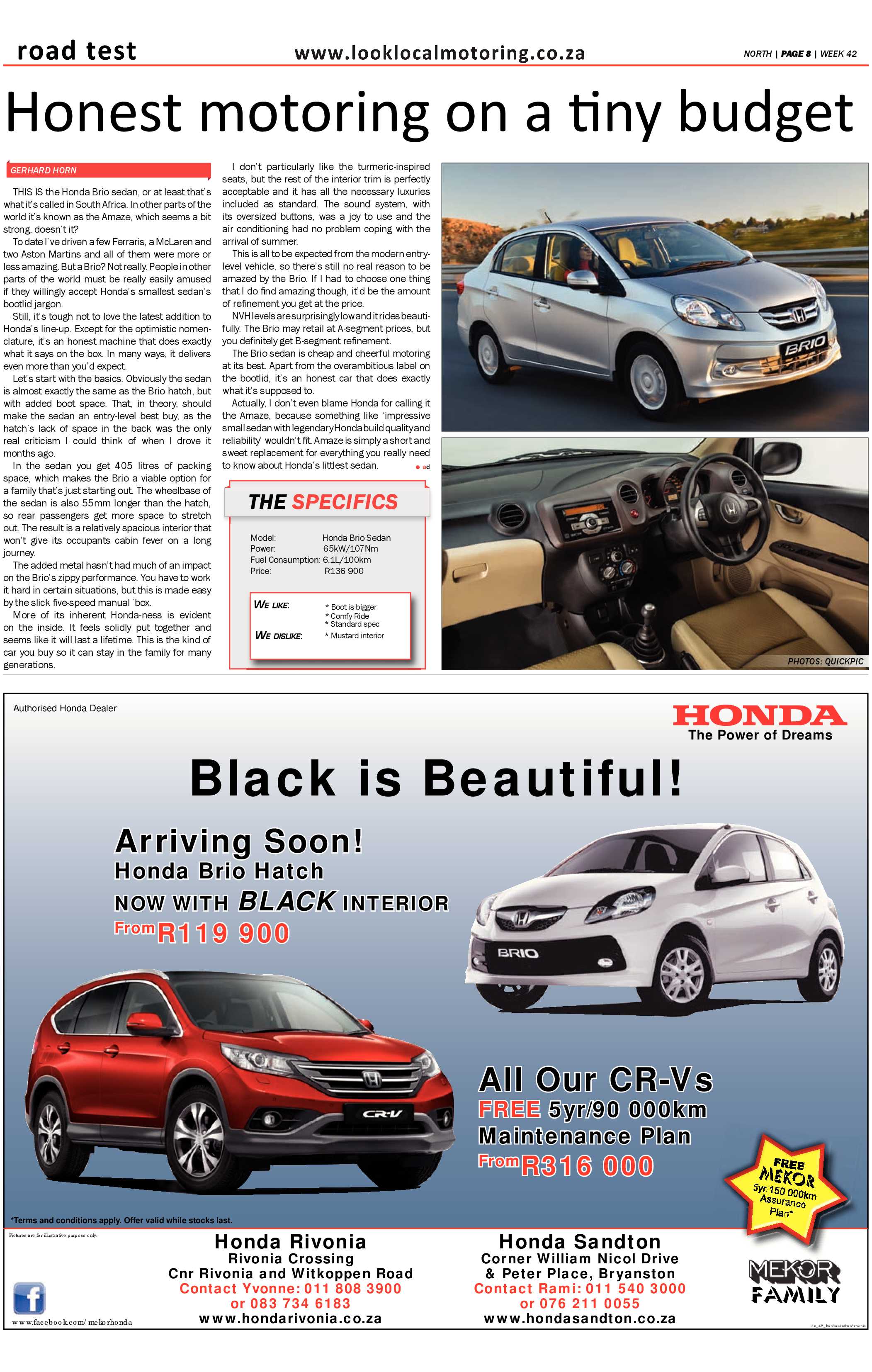 Sandton Chronicle 18 October 2013 page 22