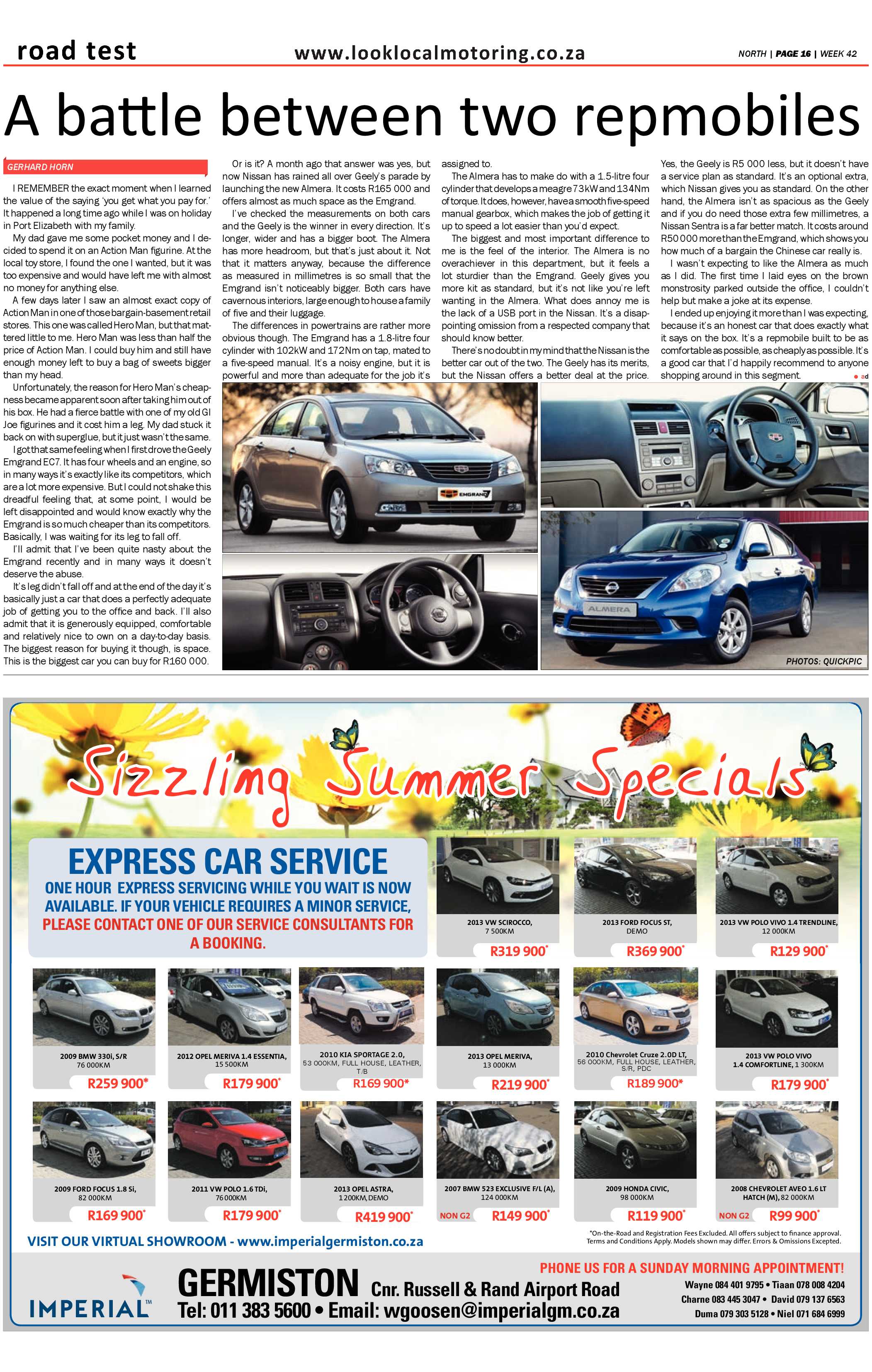 Sandton Chronicle 18 October 2013 page 30