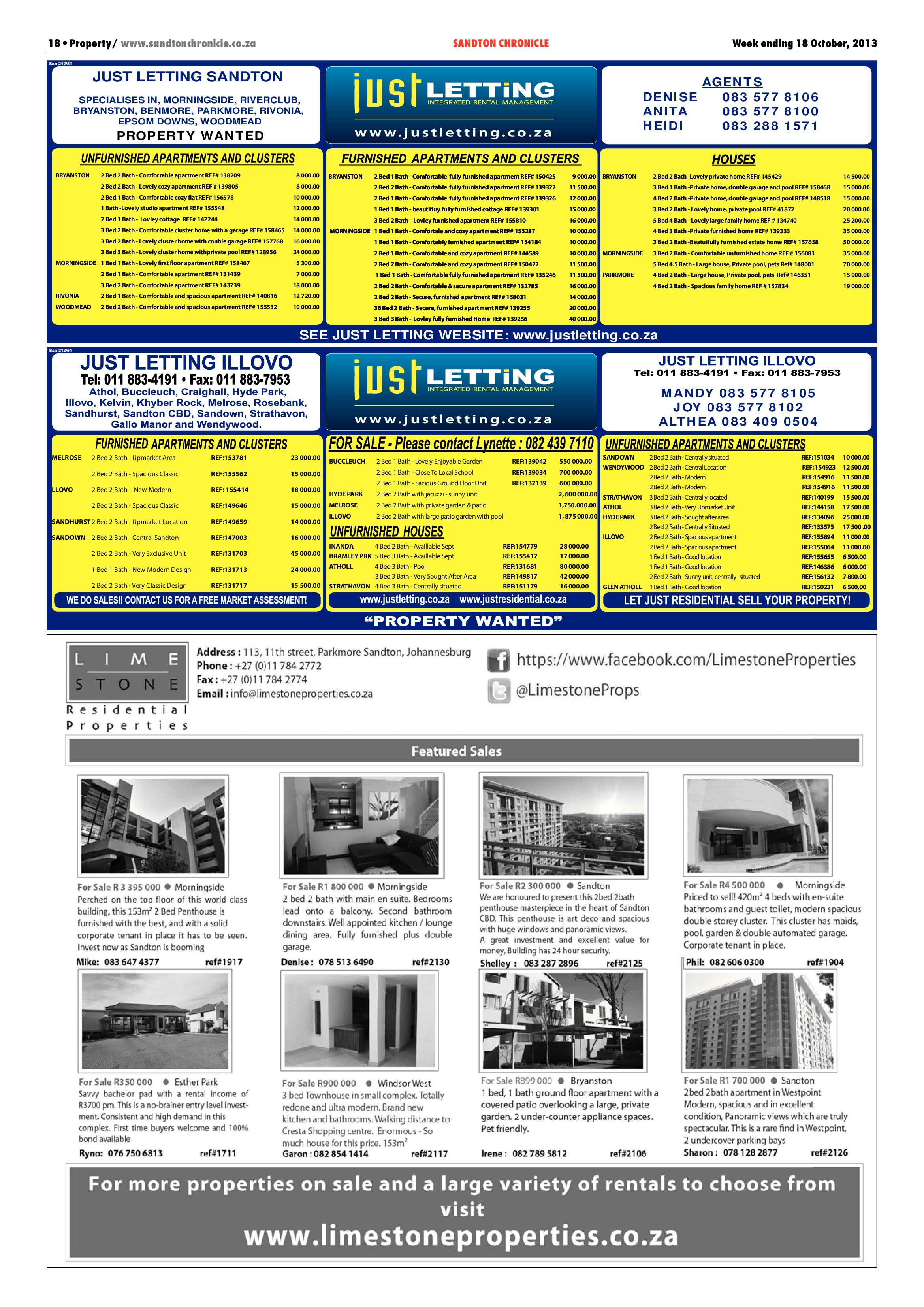 Sandton Chronicle 18 October 2013 page 38