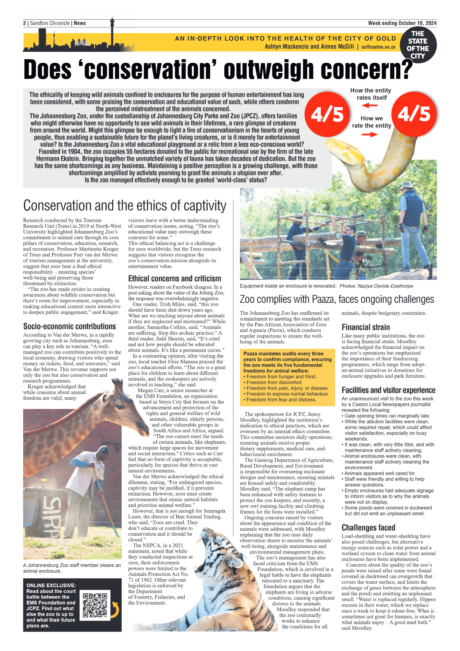 Sandton Chronicle 18 October 2024 page 2